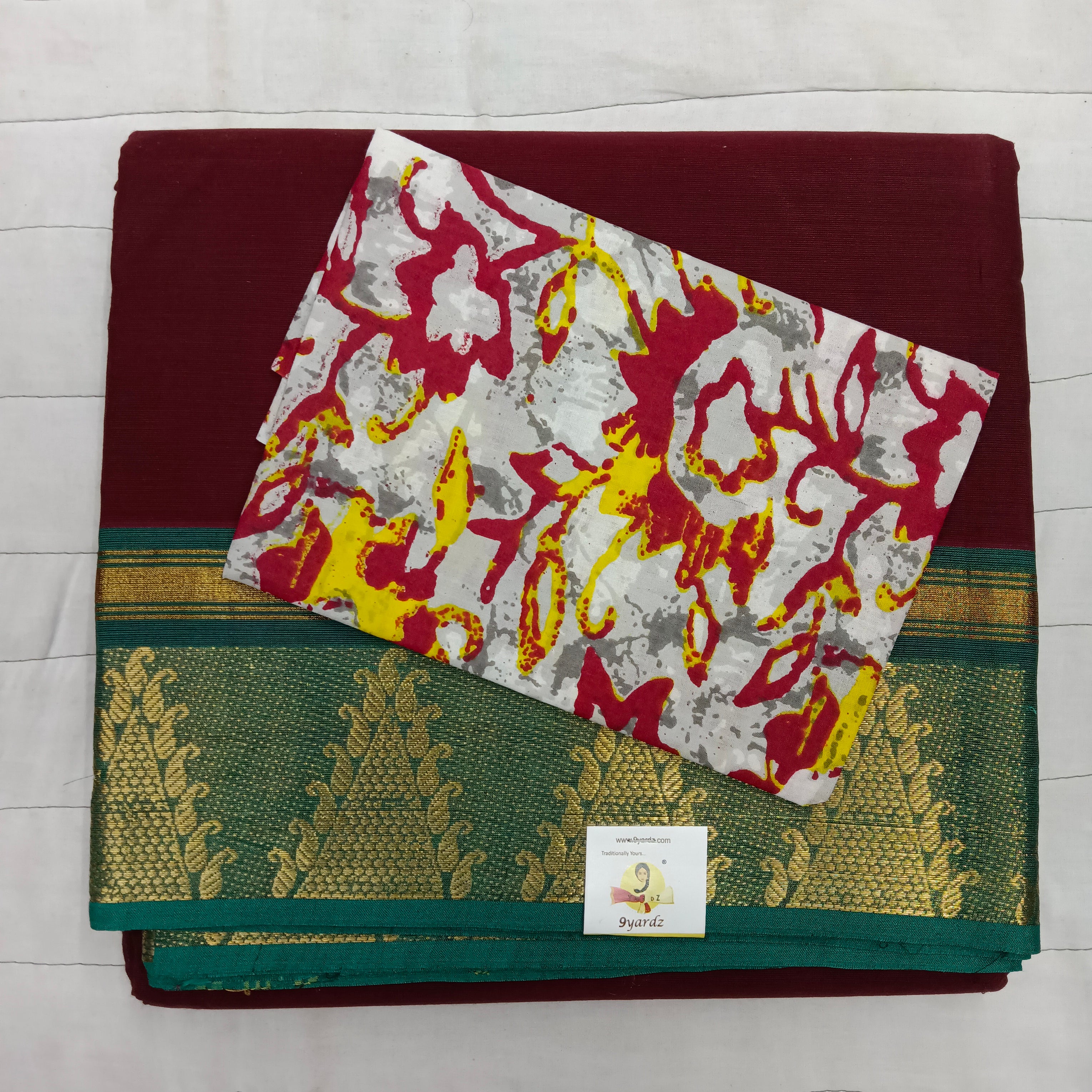Arupukottai cotton 10 yards madisar