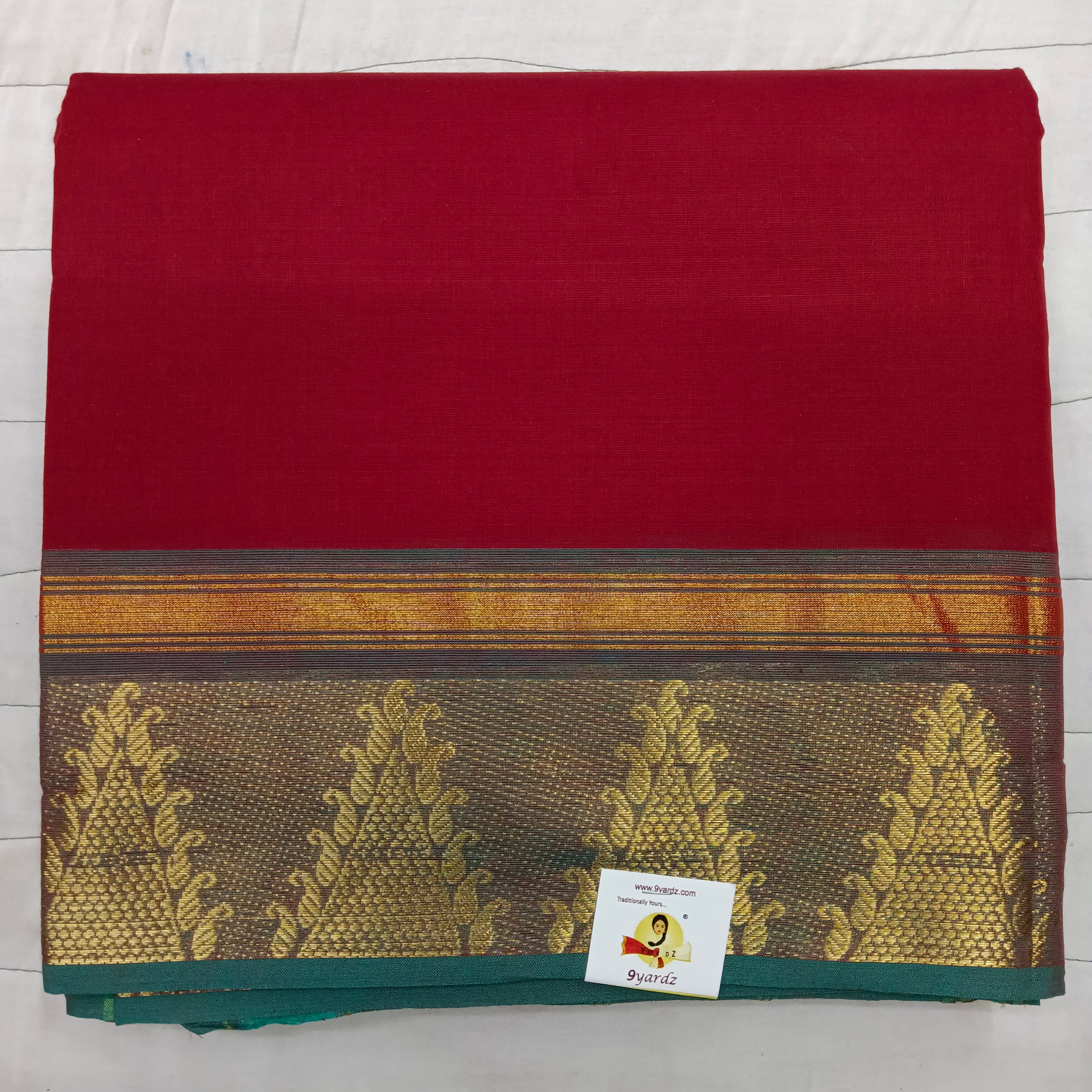 Arupukottai cotton 10 yards madisar