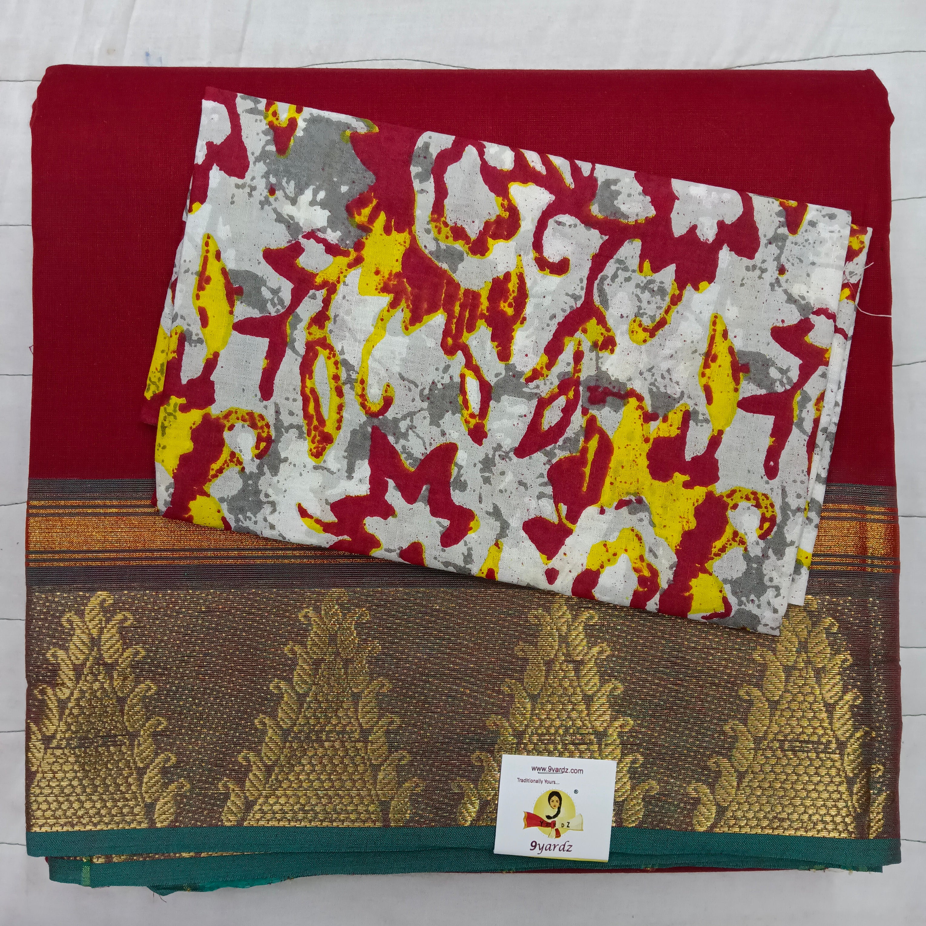 Arupukottai cotton 10 yards madisar
