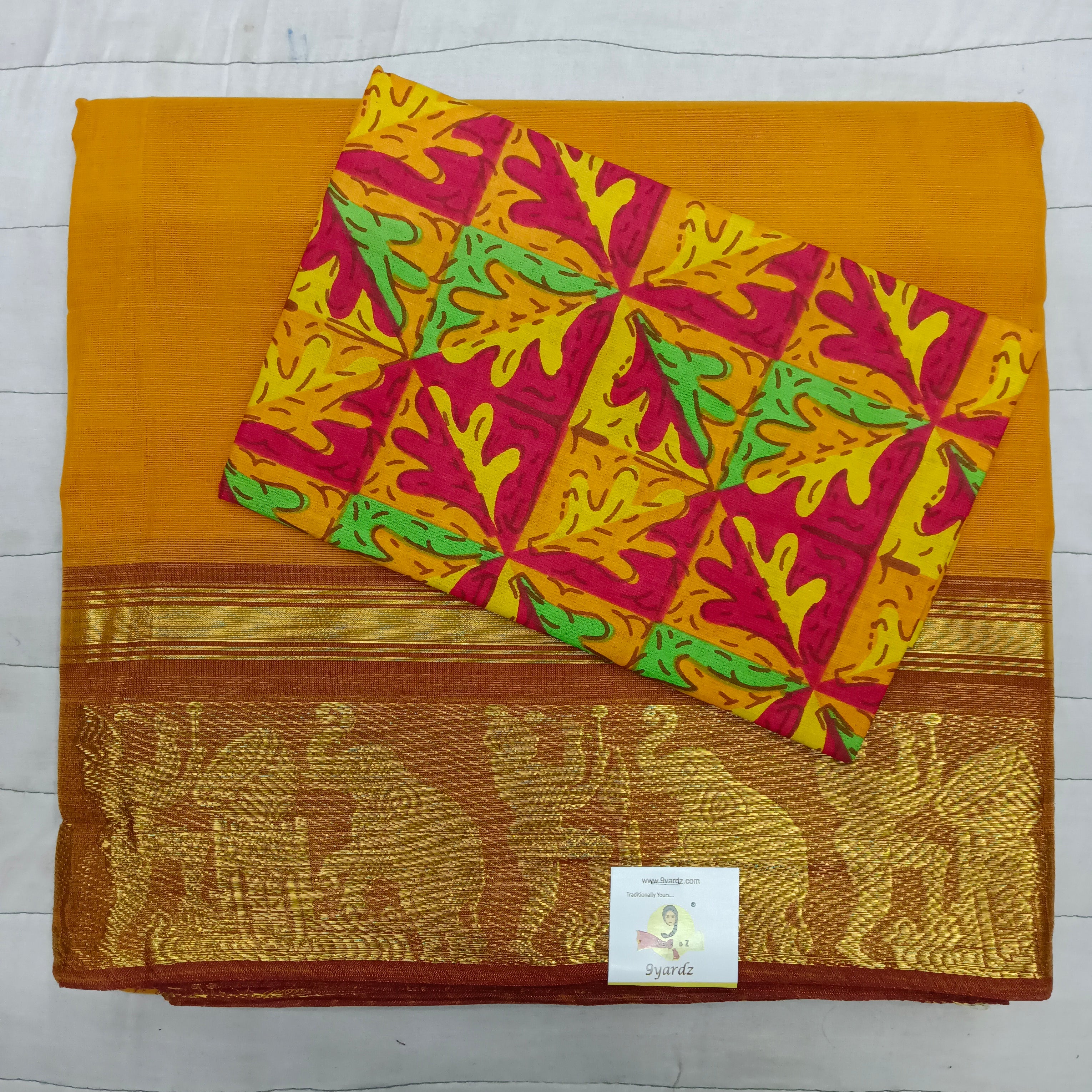 Arupukottai cotton 10 yards madisar
