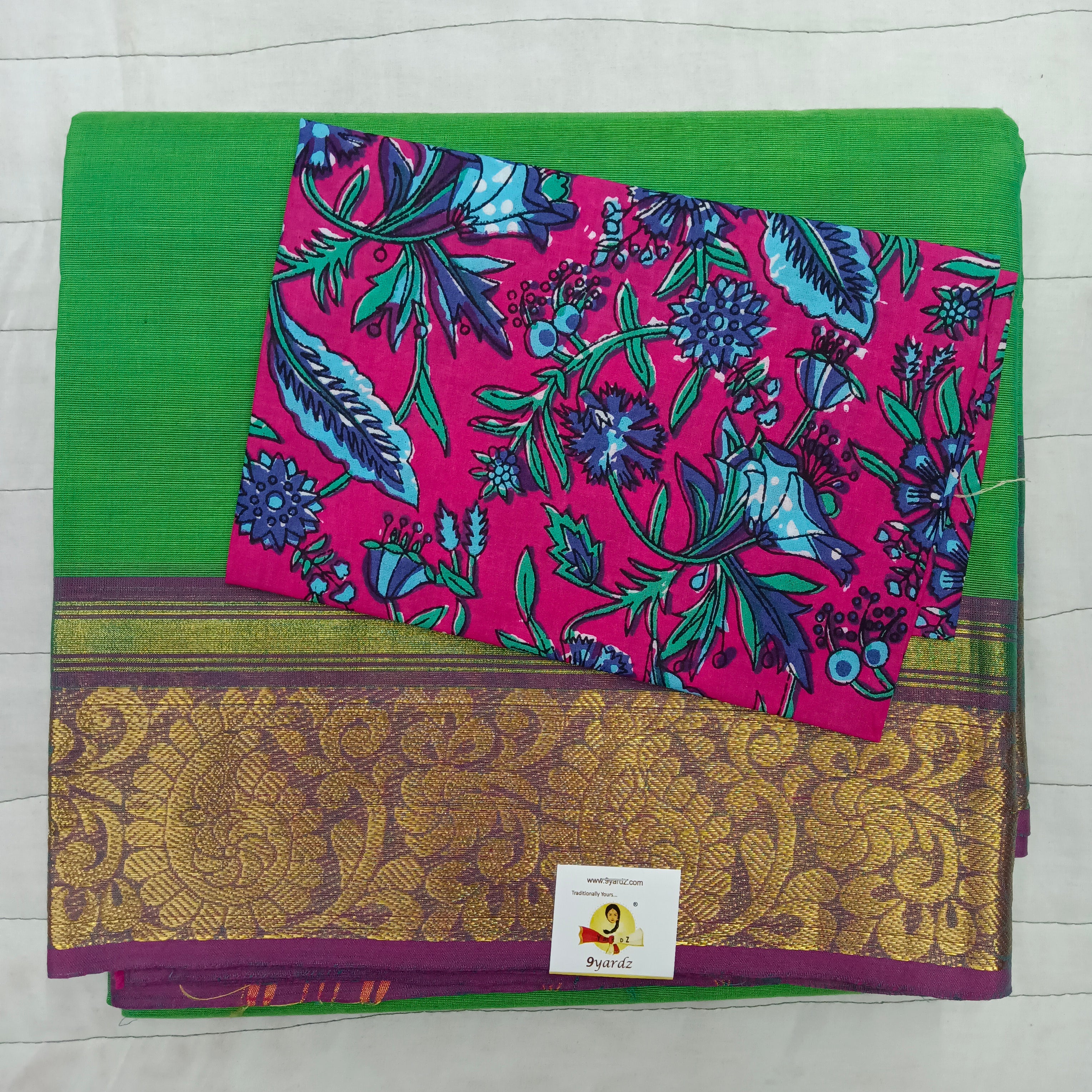 Arupukottai cotton 10 yards madisar