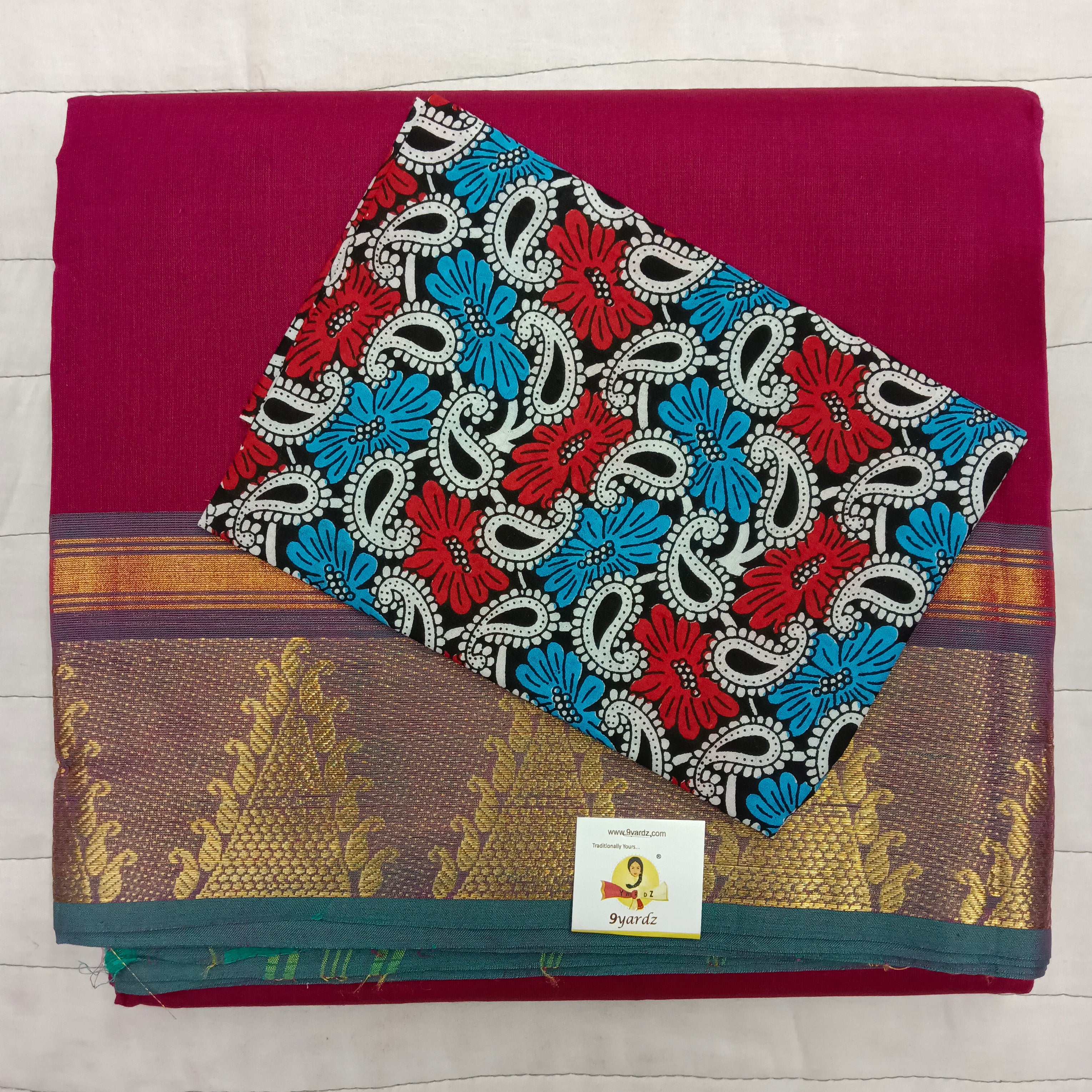 Arupukottai cotton 10 yards madisar
