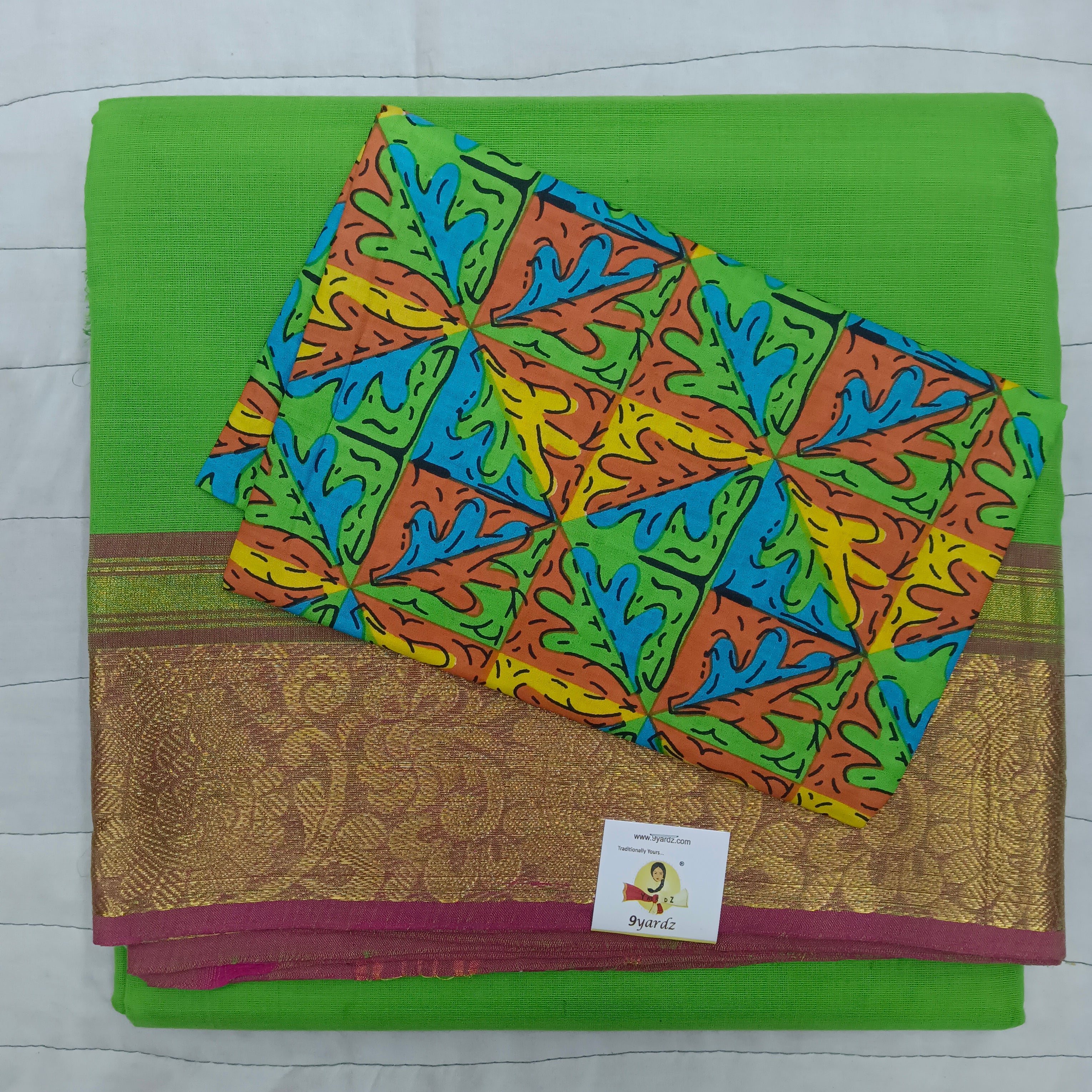 Arupukottai cotton 10 yards madisar