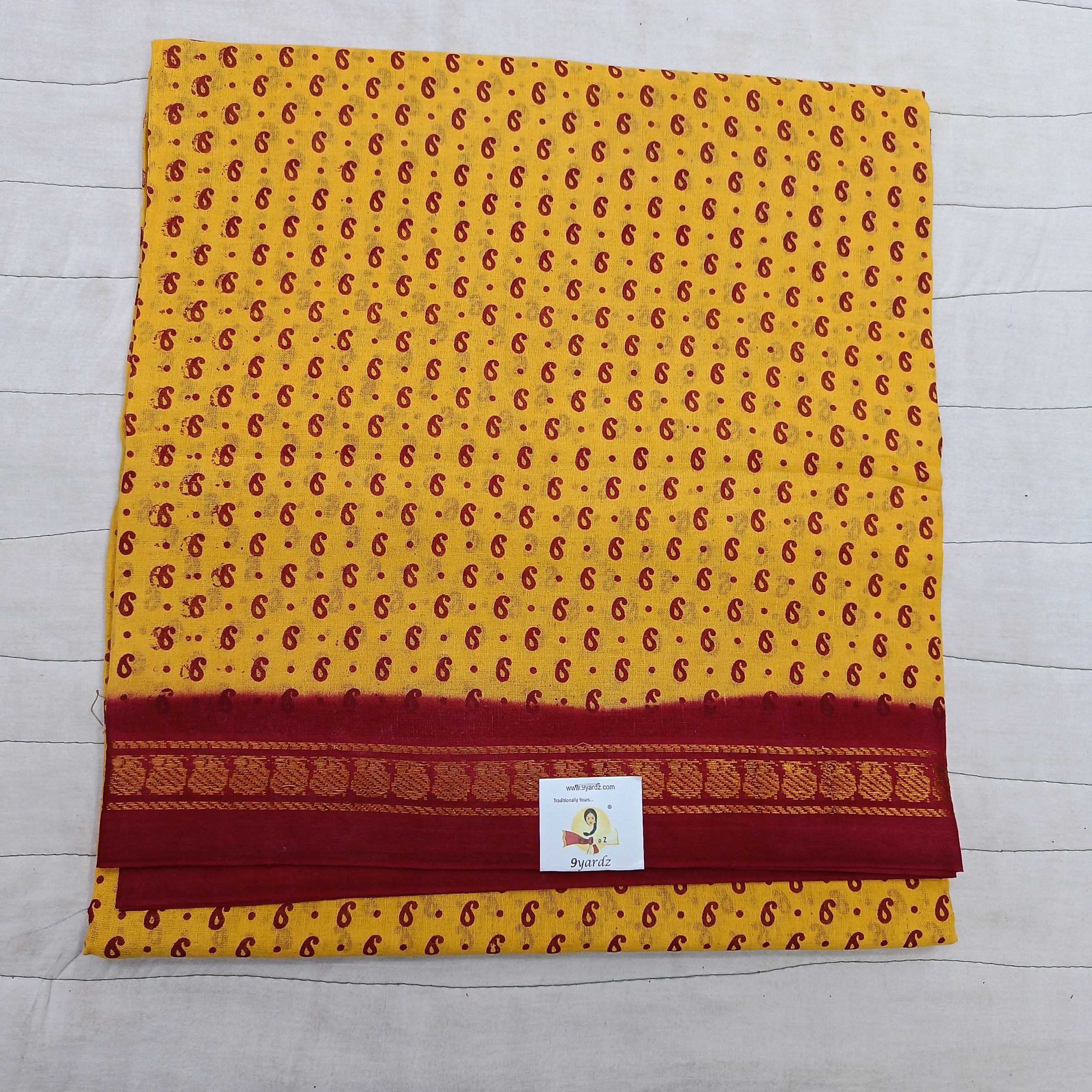 Sungudi cotton 6 yards