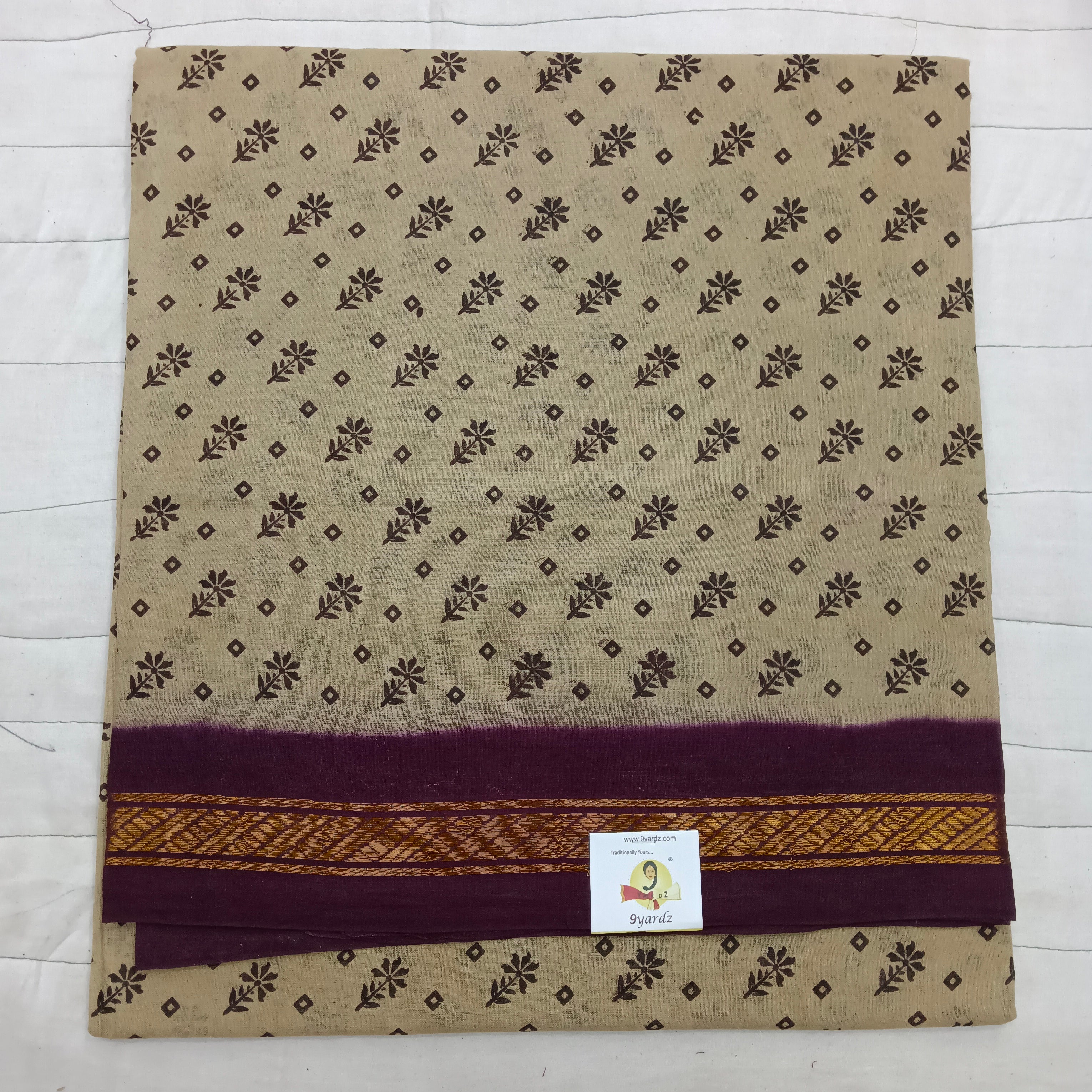 Sungudi cotton 6 yards
