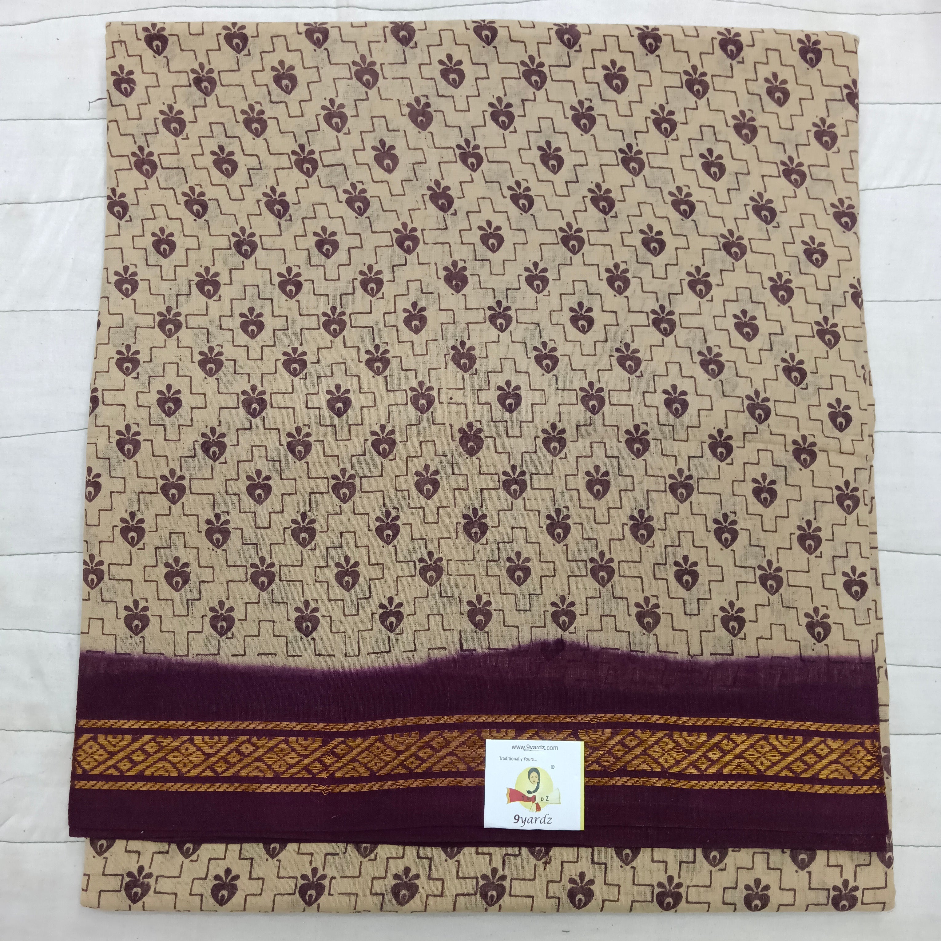 Sungudi cotton 6 yards