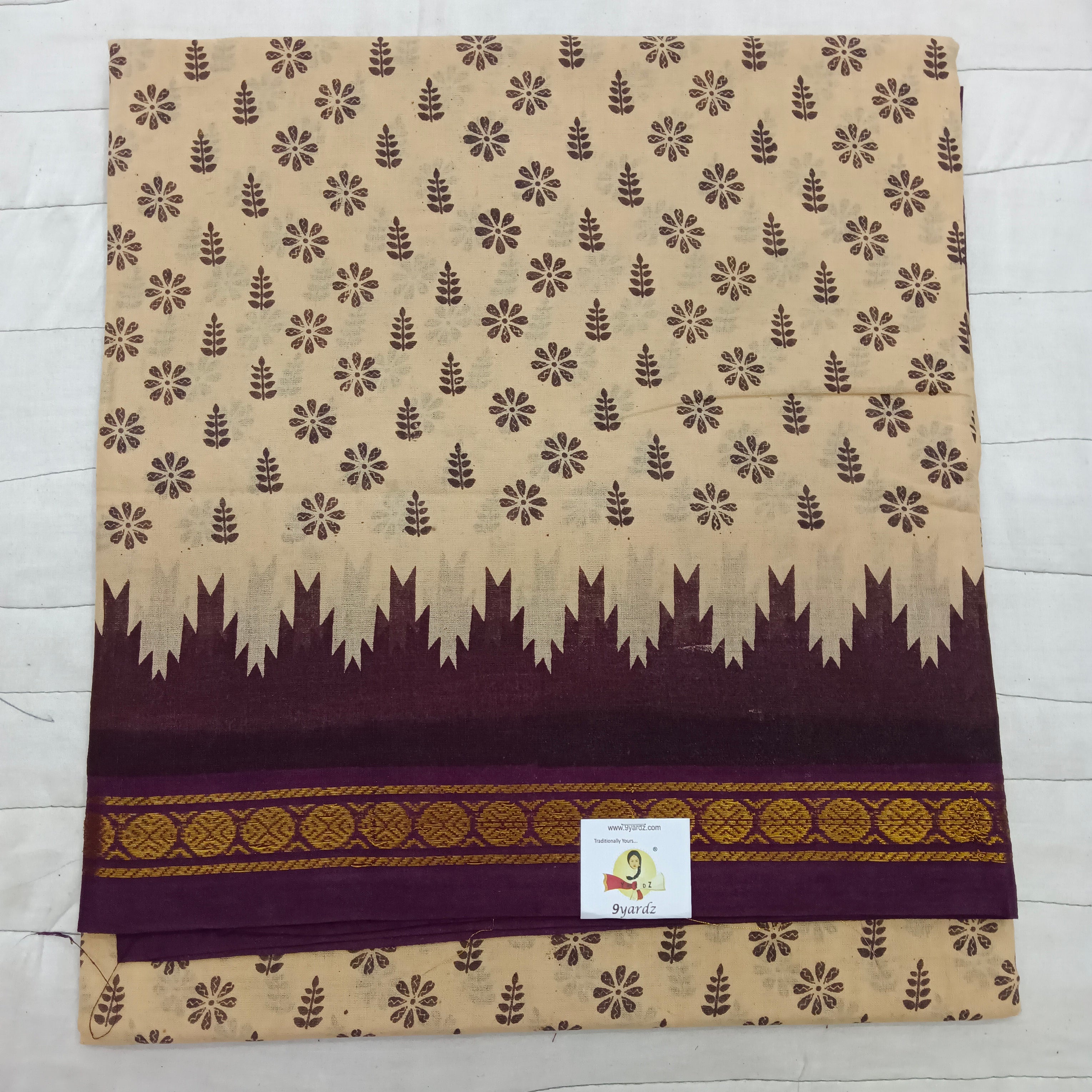Sungudi cotton 6 yards
