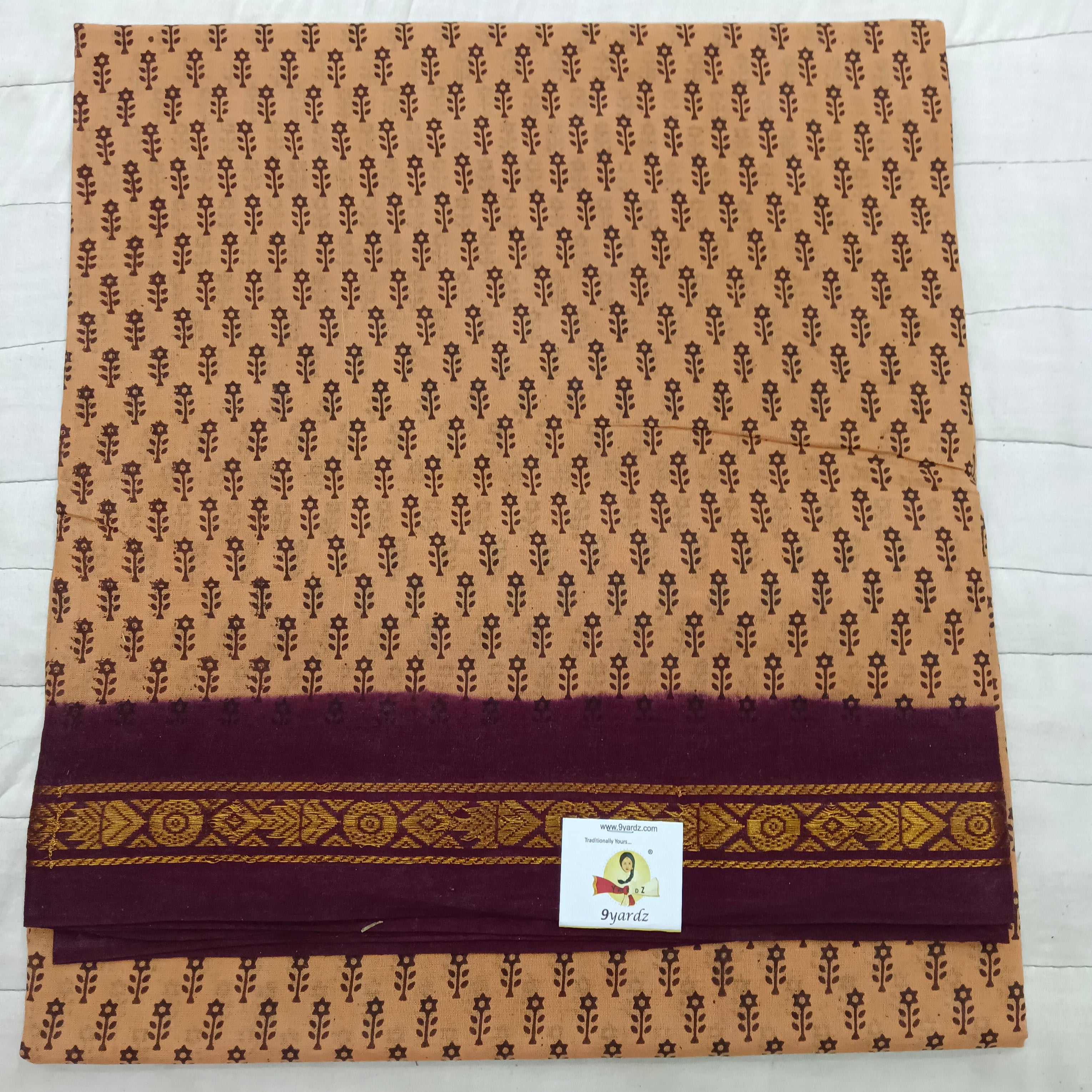 Sungudi cotton 6 yards