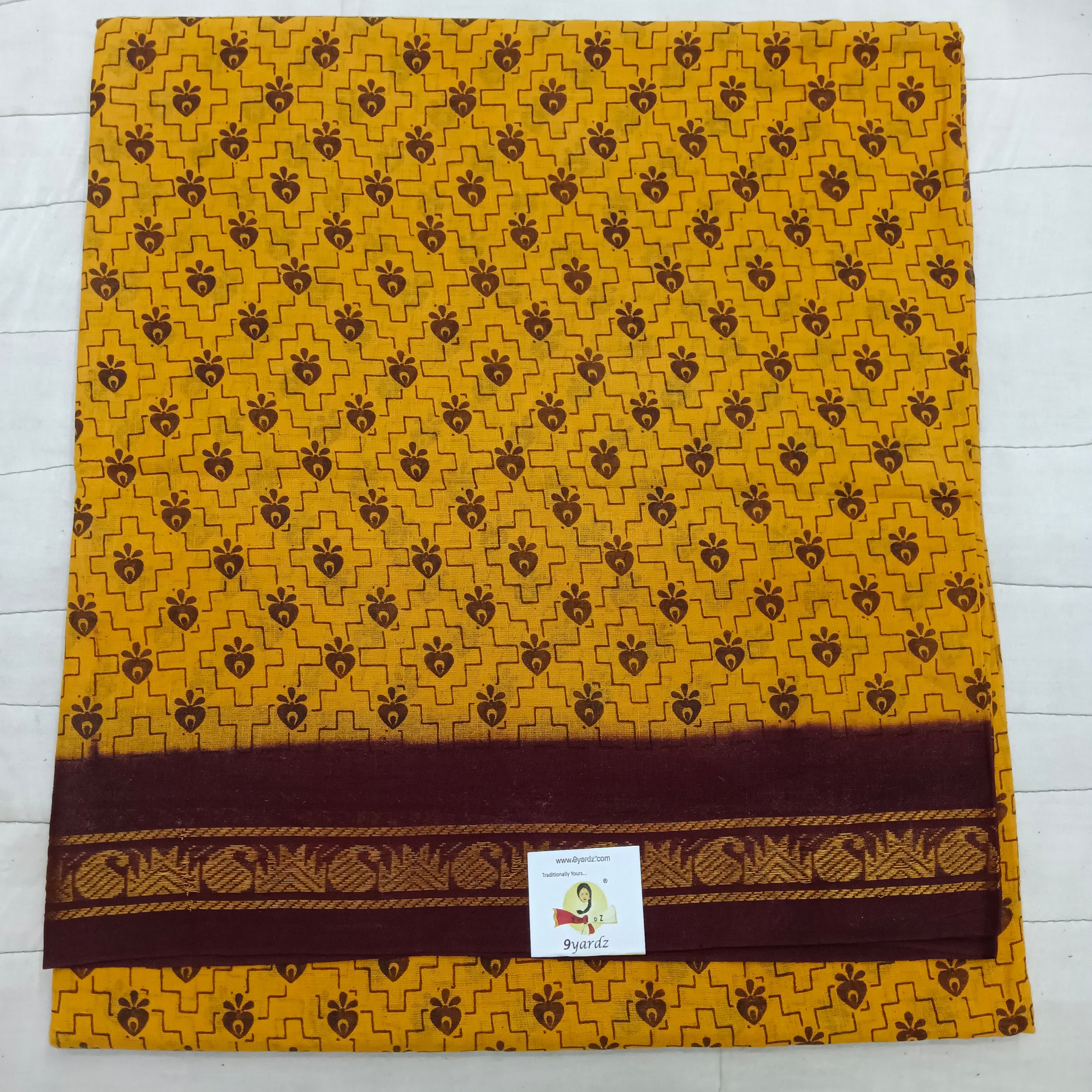 Sungudi cotton 6 yards
