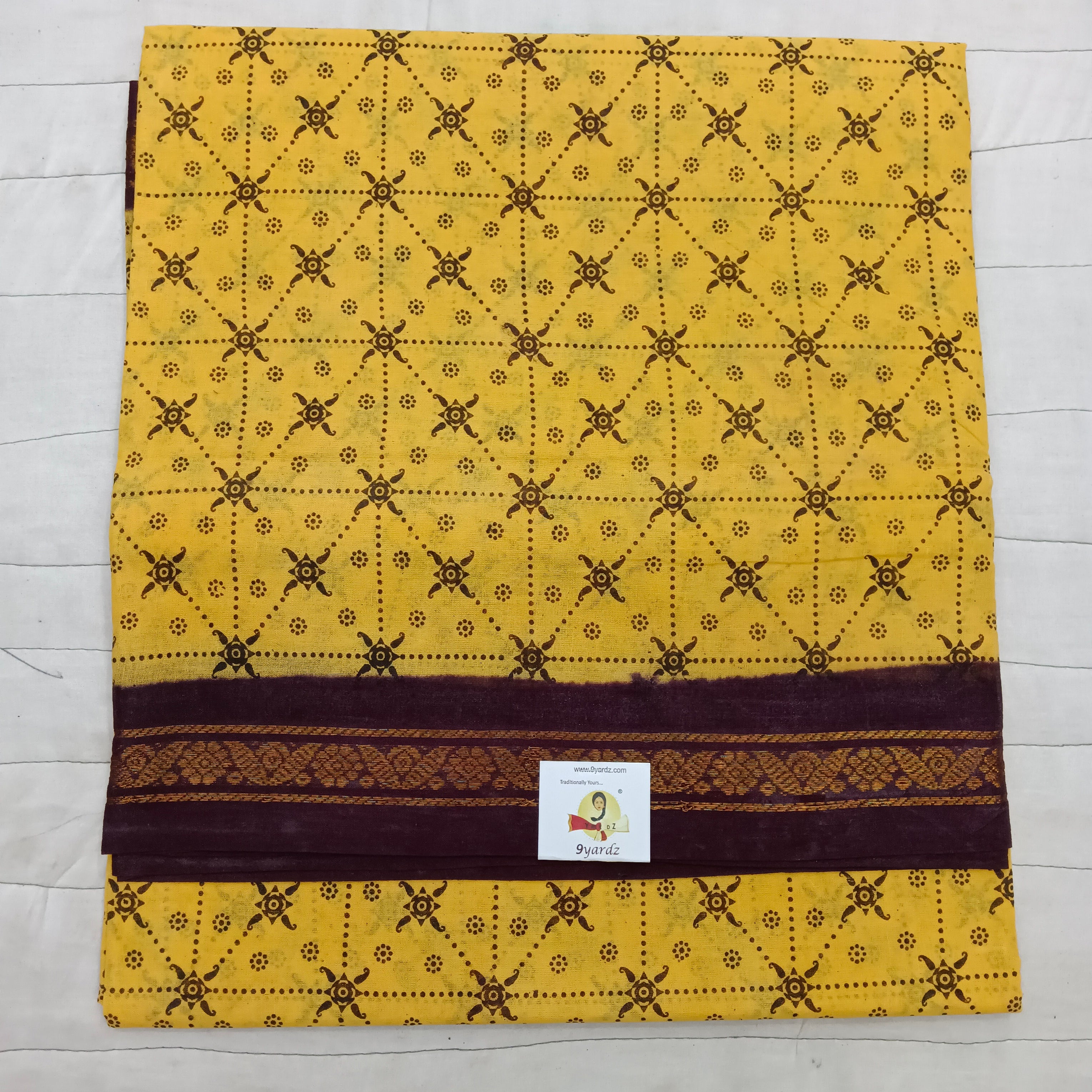 Sungudi cotton 6 yards