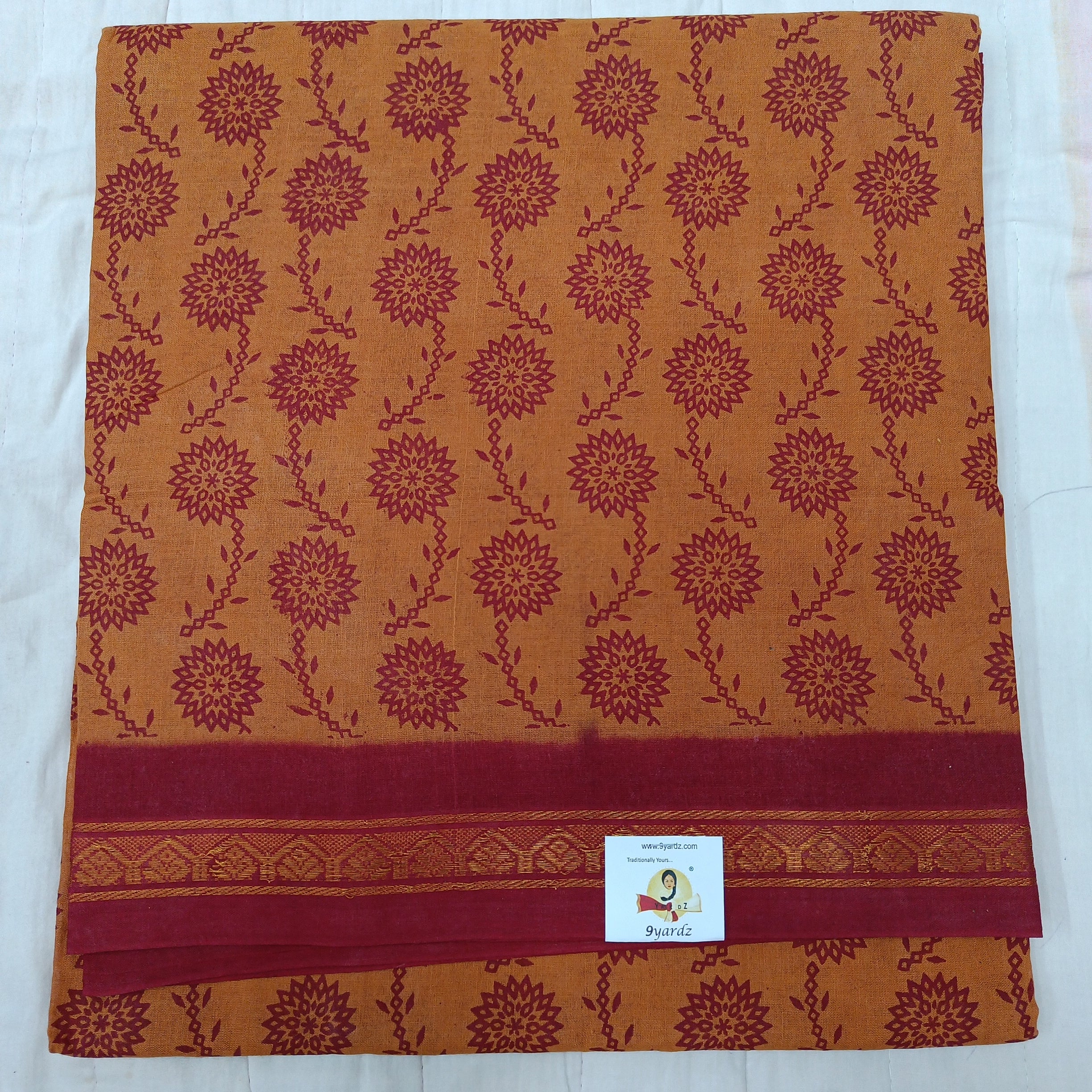 Sungudi cotton 6 yards