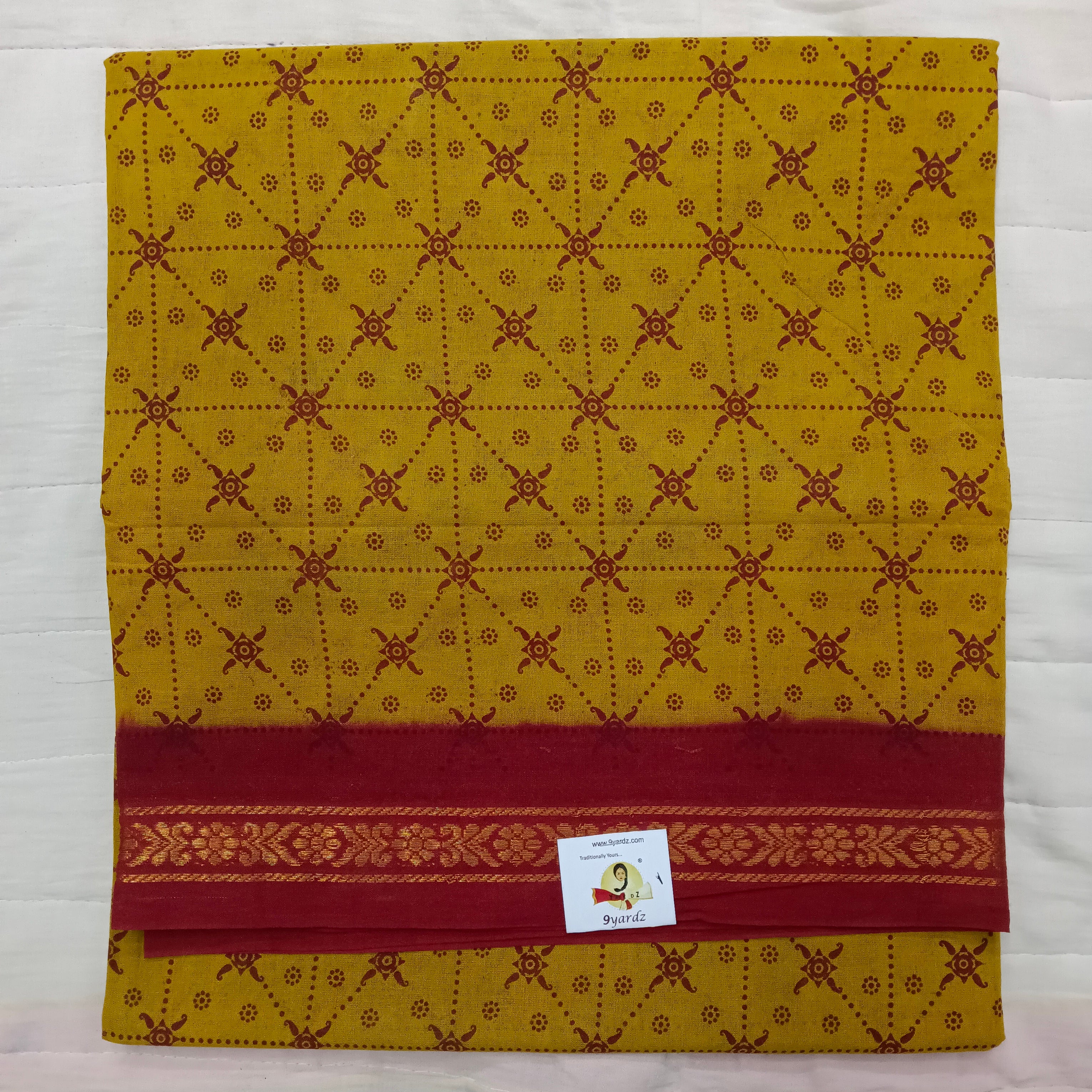 Sungudi cotton 6 yards