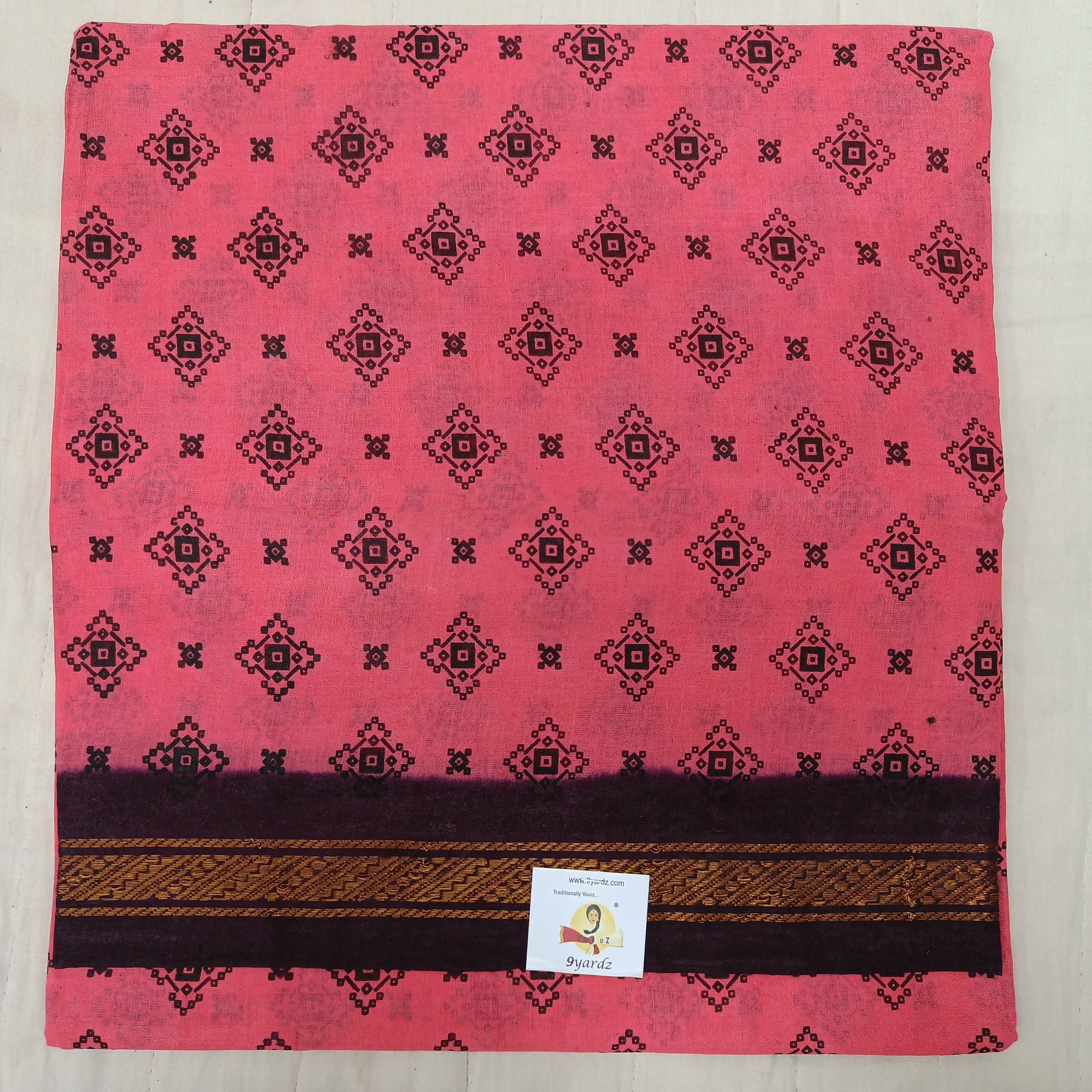 Sungudi cotton 6 yards