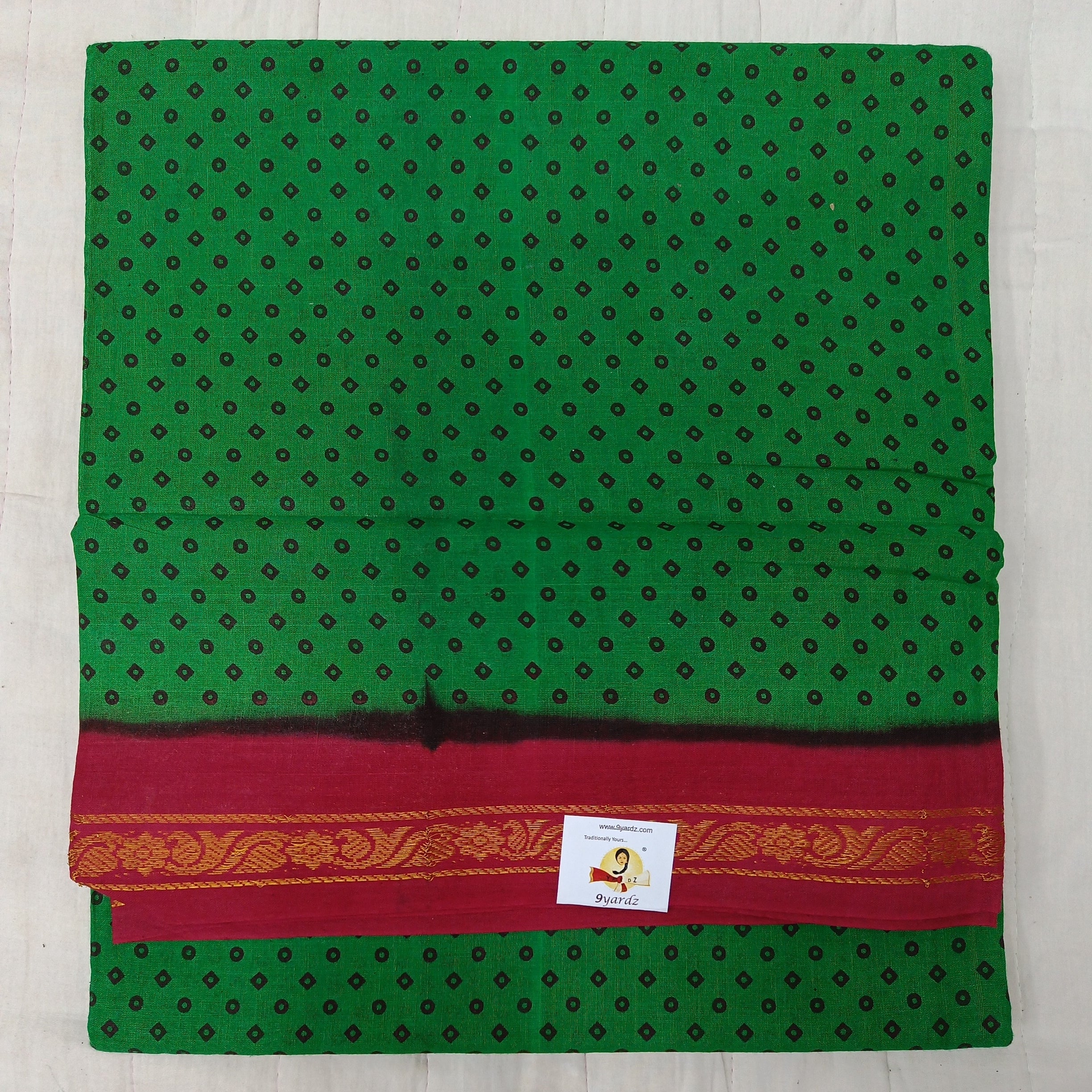 Sungudi cotton 6 yards