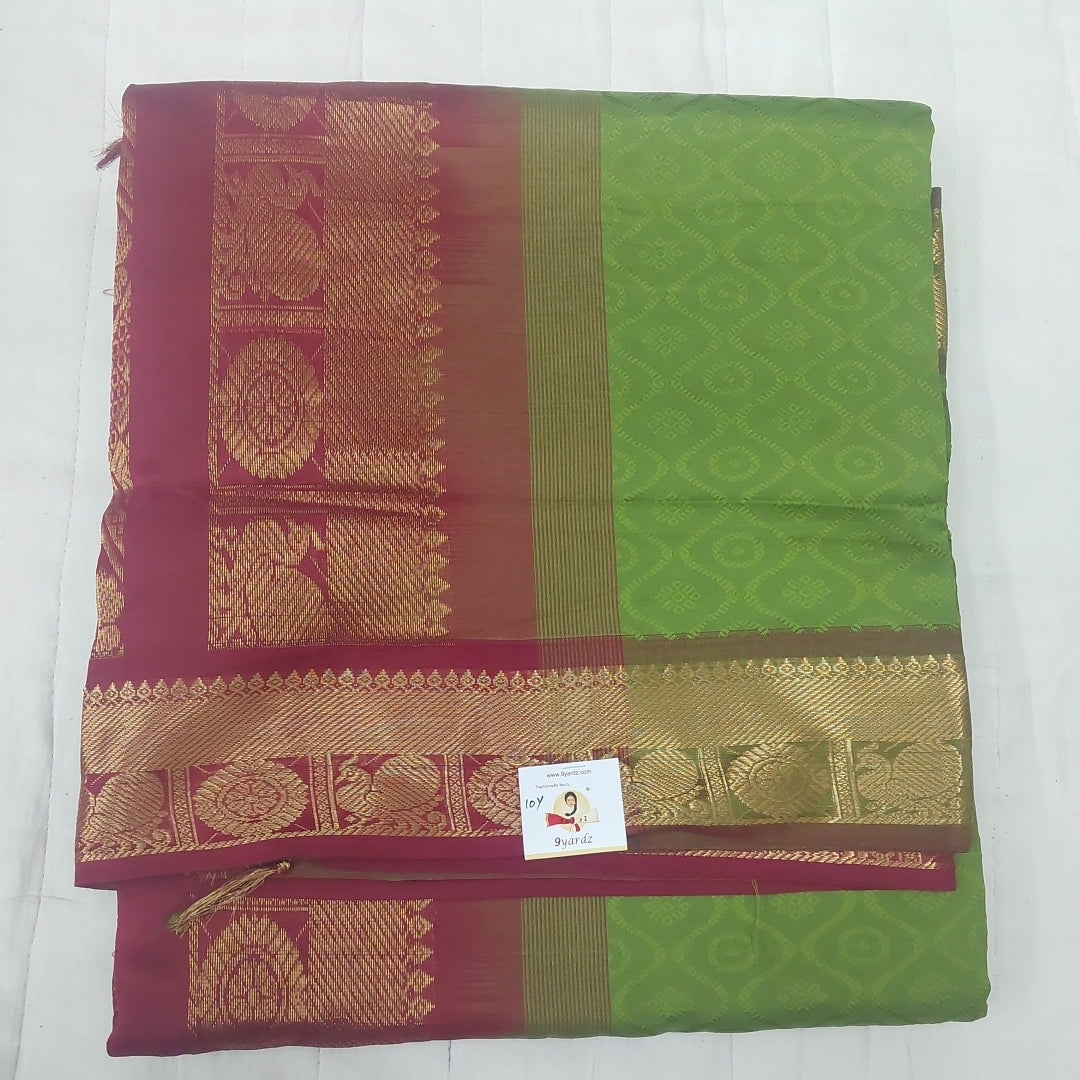 Semi Silk cotton Madisar Embossed