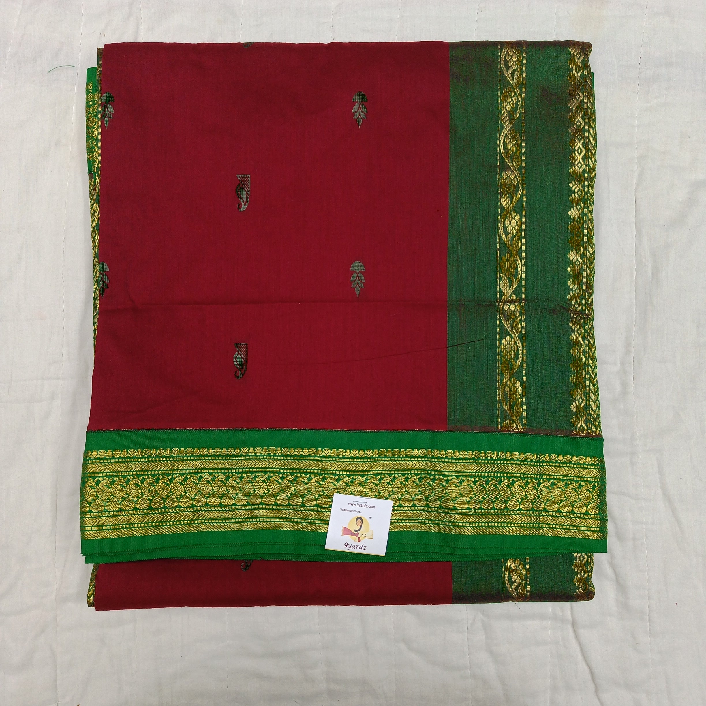 Kalyani Cotton Butta  9.5yards