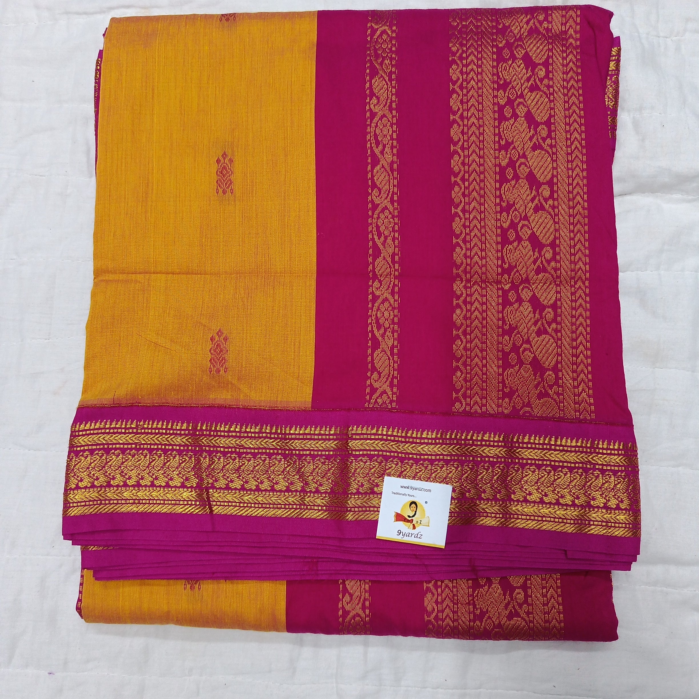 Kalyani Cotton Butta  9.5yards