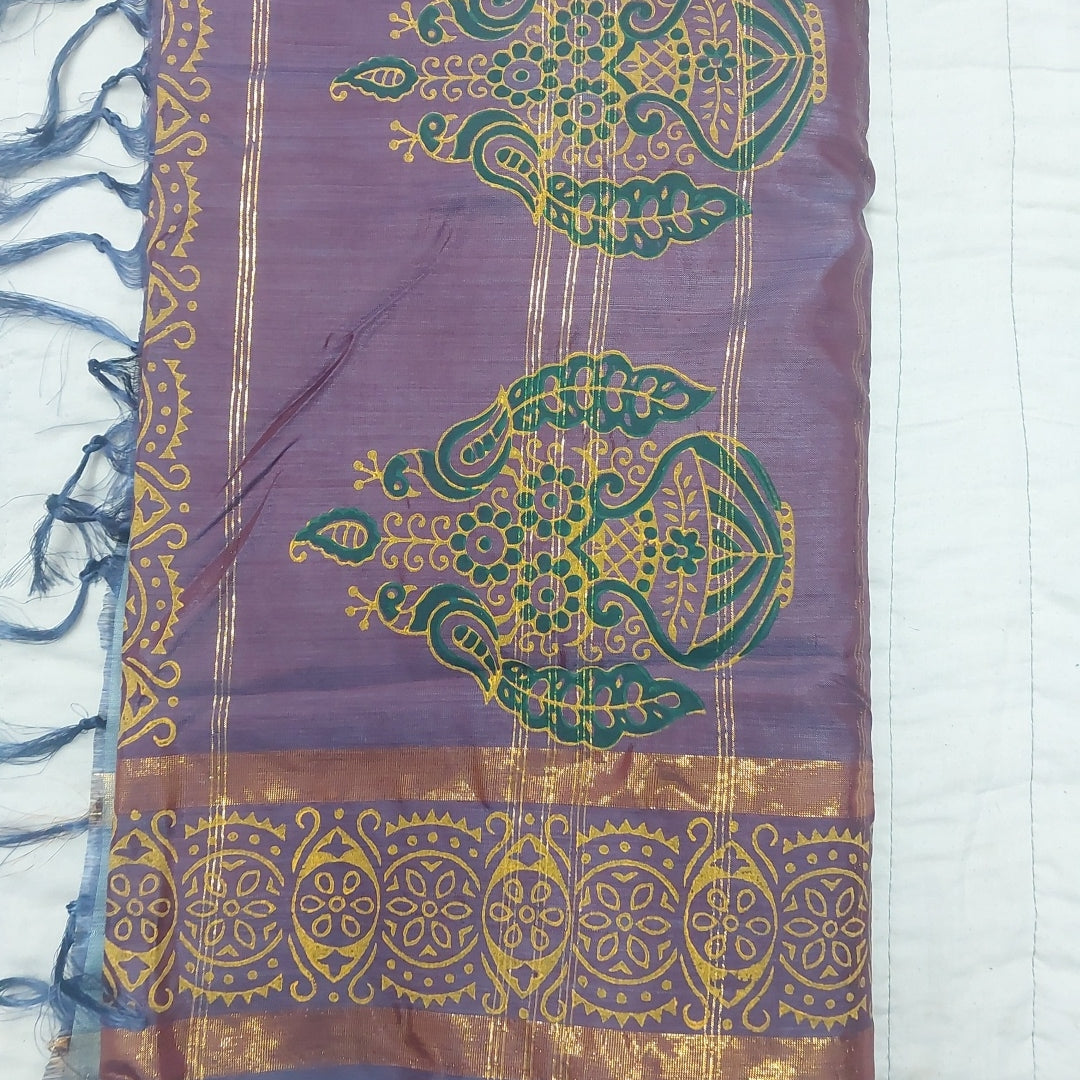 Chinallampattu printed madisar 10yardz
