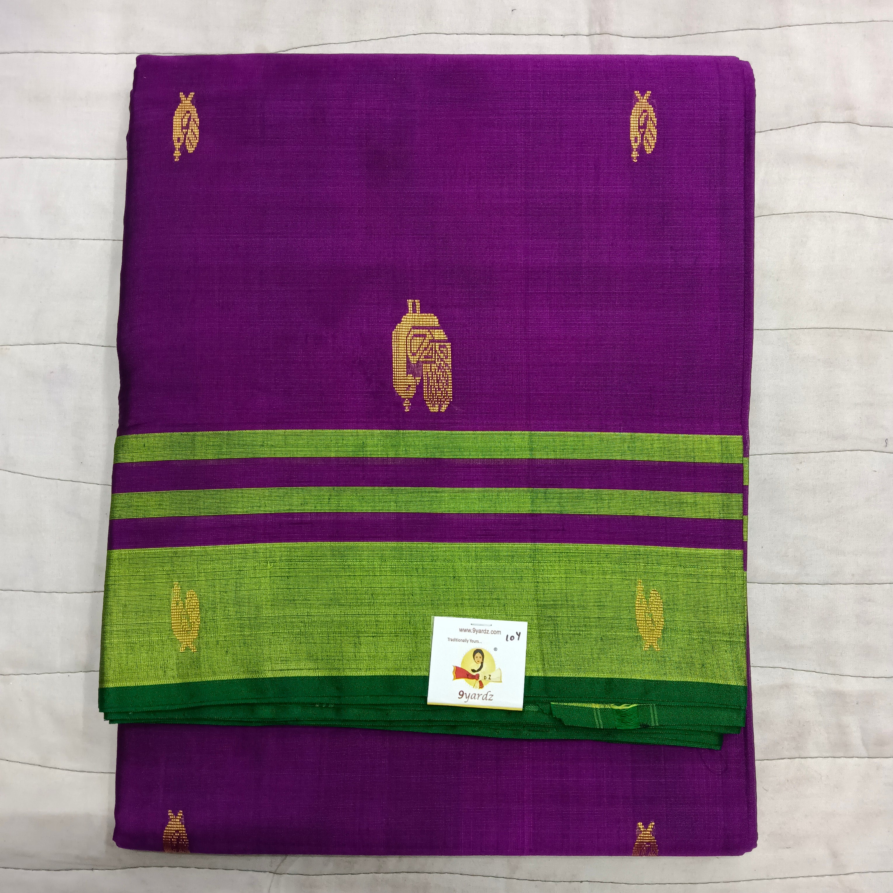 Devendra 10yards Body  Embossed