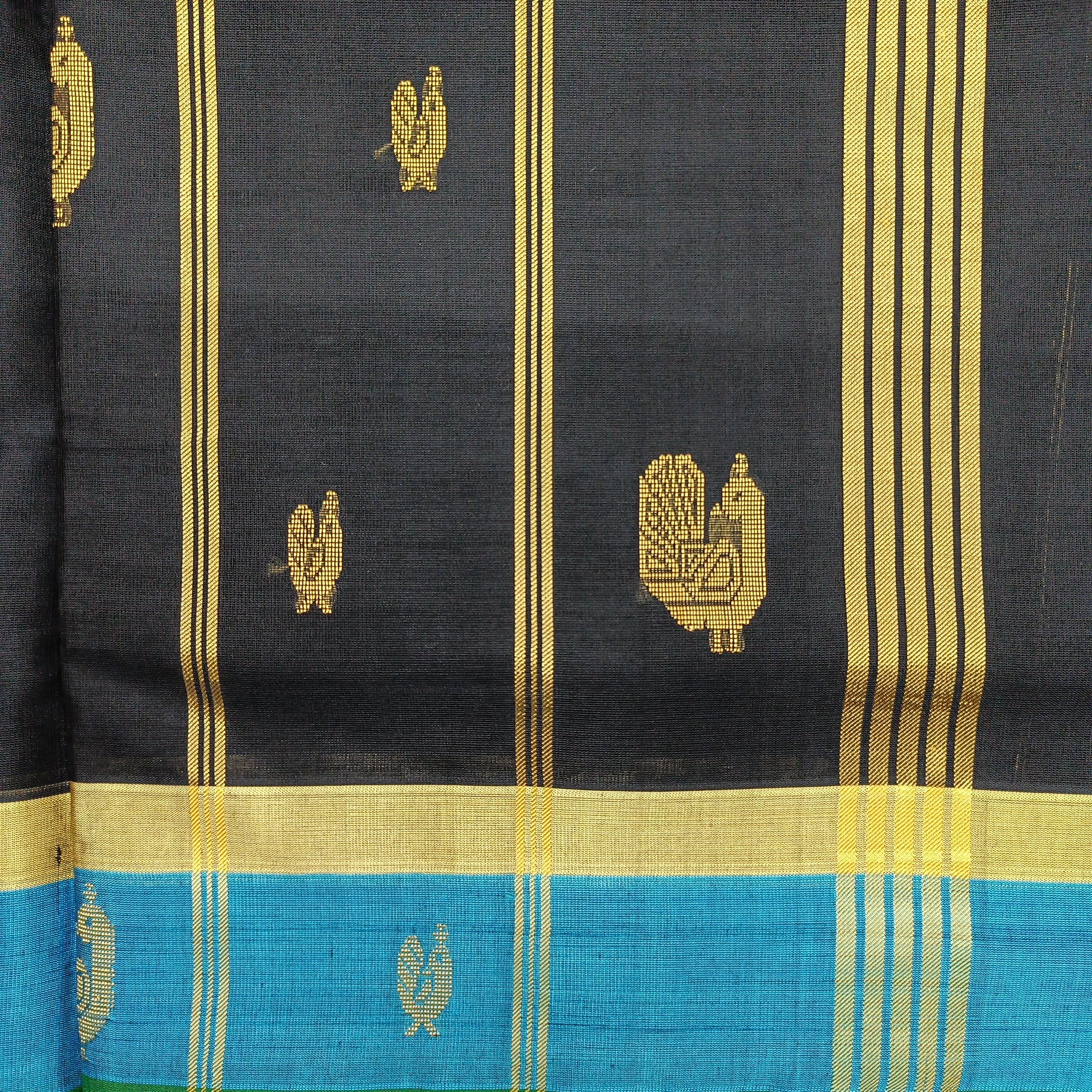 Devendra 10.5yards Body  Embossed