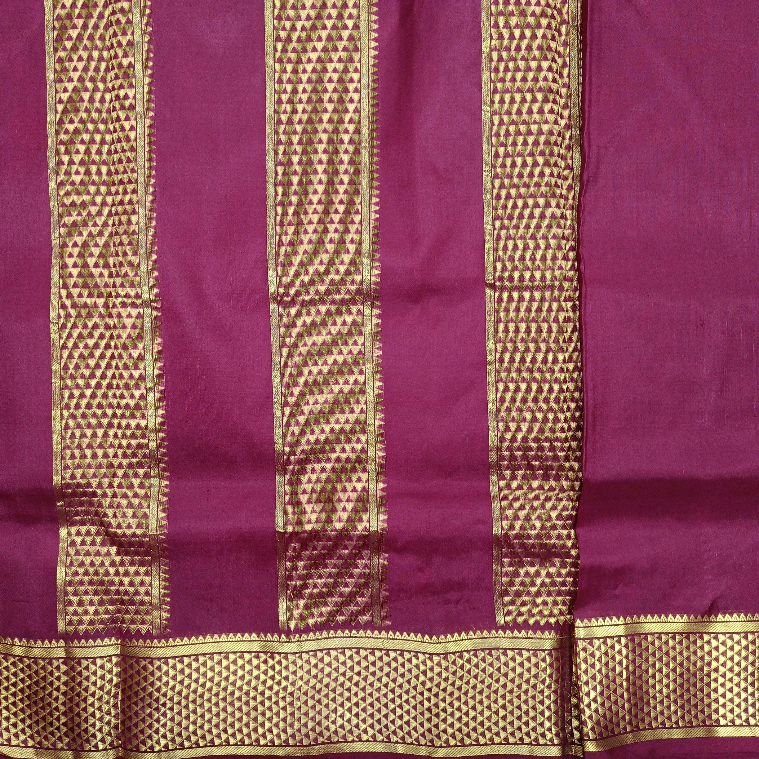 Pure silk 10yardz Muhurtham saree
