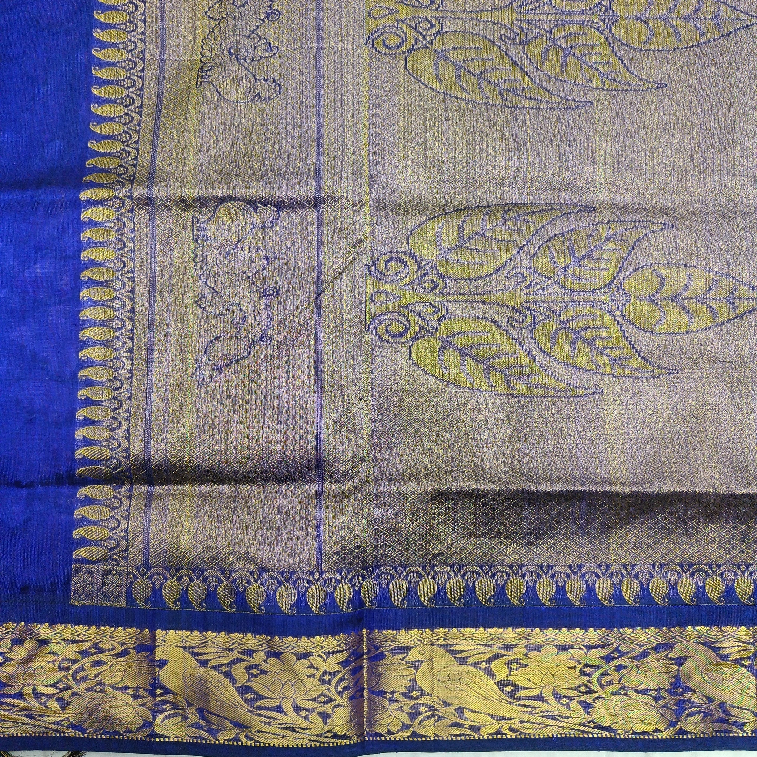 Rich Pallu Silk Cotton 6yardz