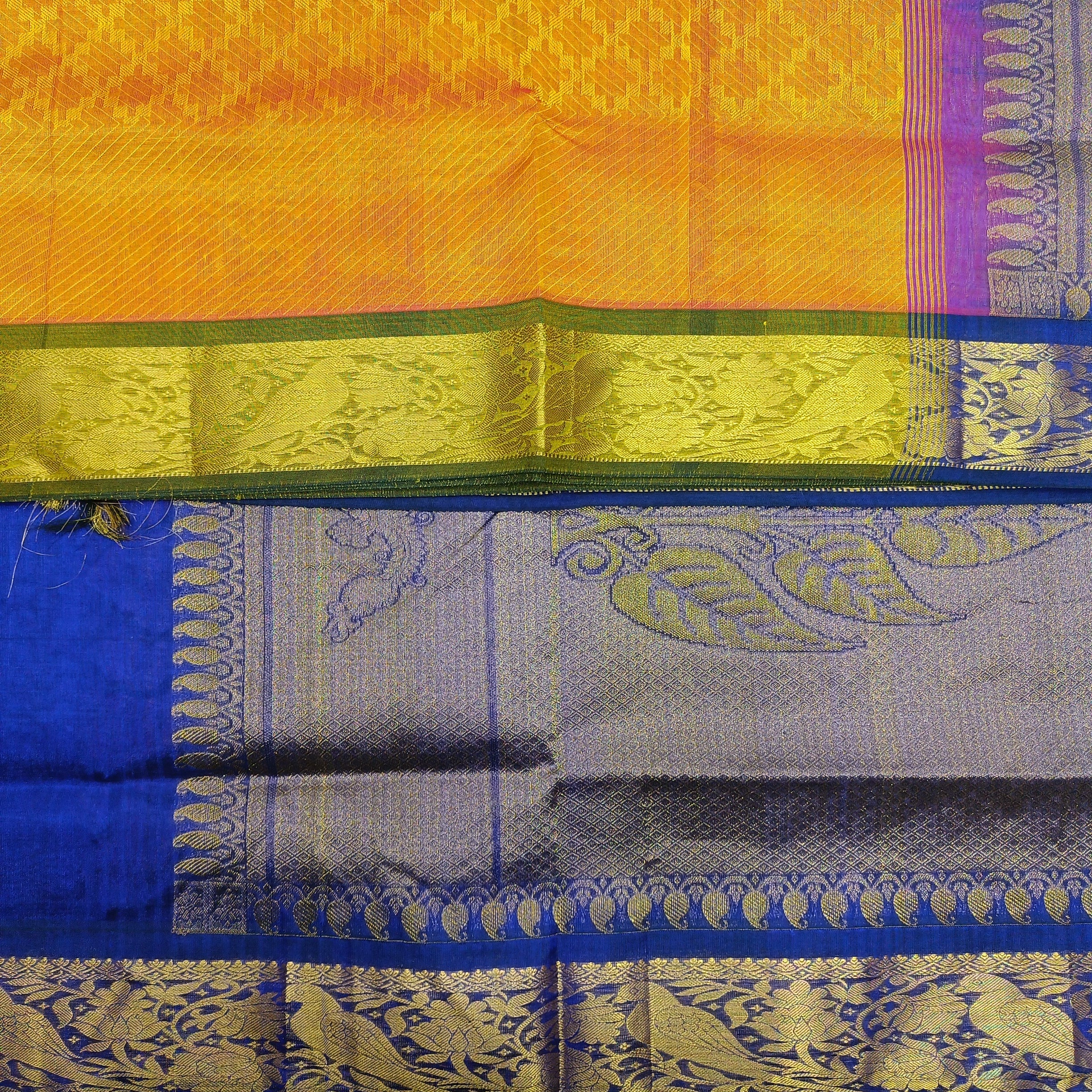 Rich Pallu Silk Cotton 6yardz