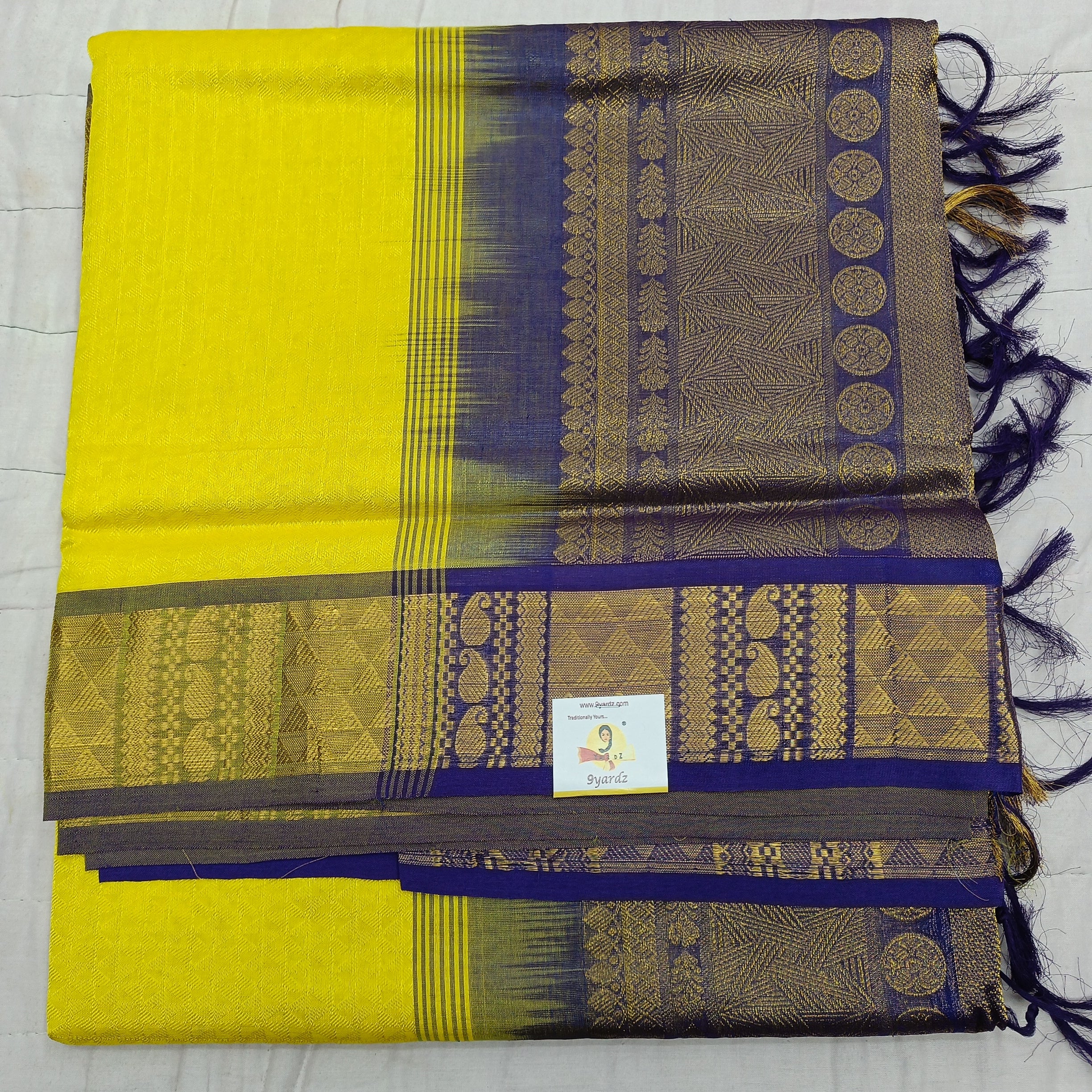 Rich Pallu Silk Cotton 6yardz