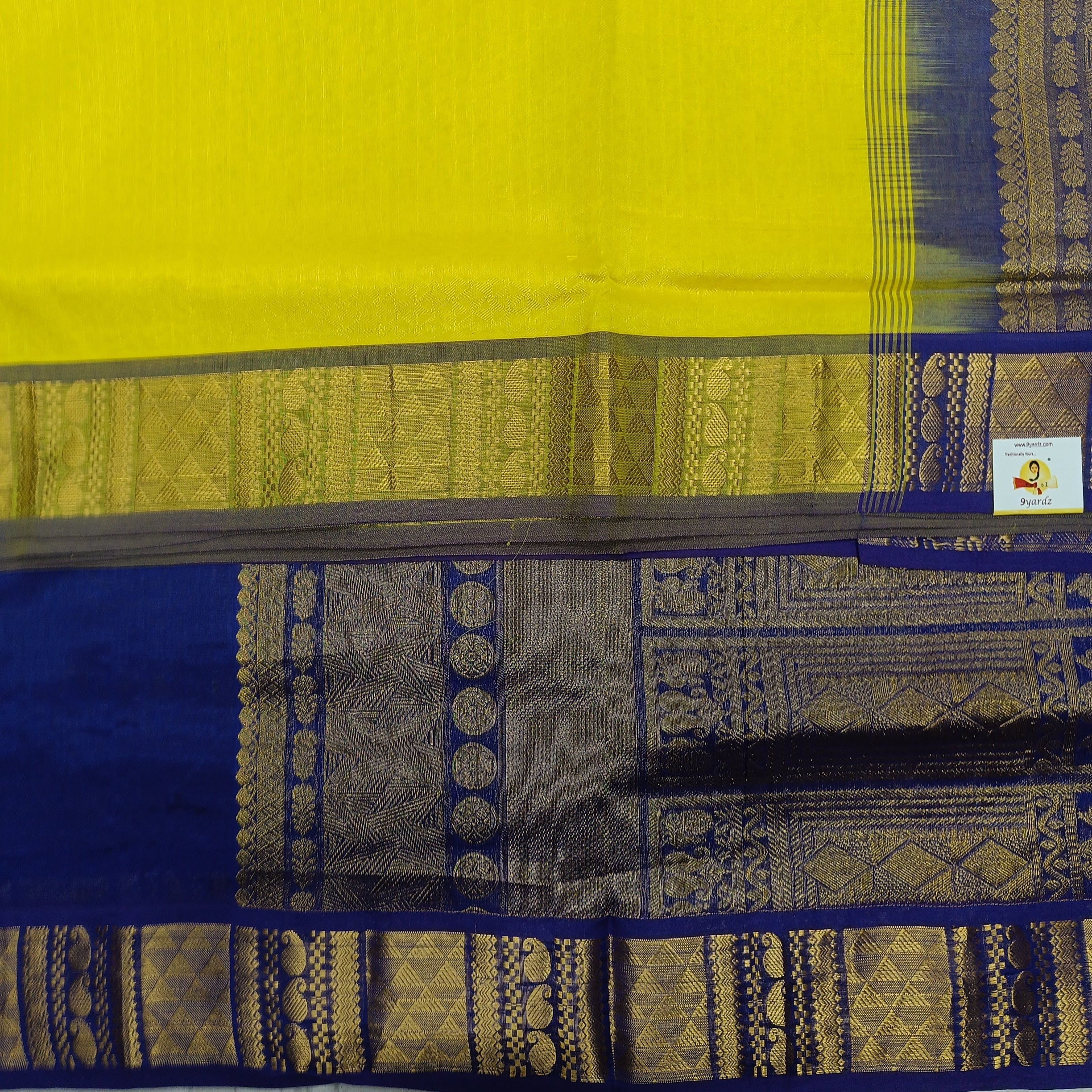 Rich Pallu Silk Cotton 6yardz