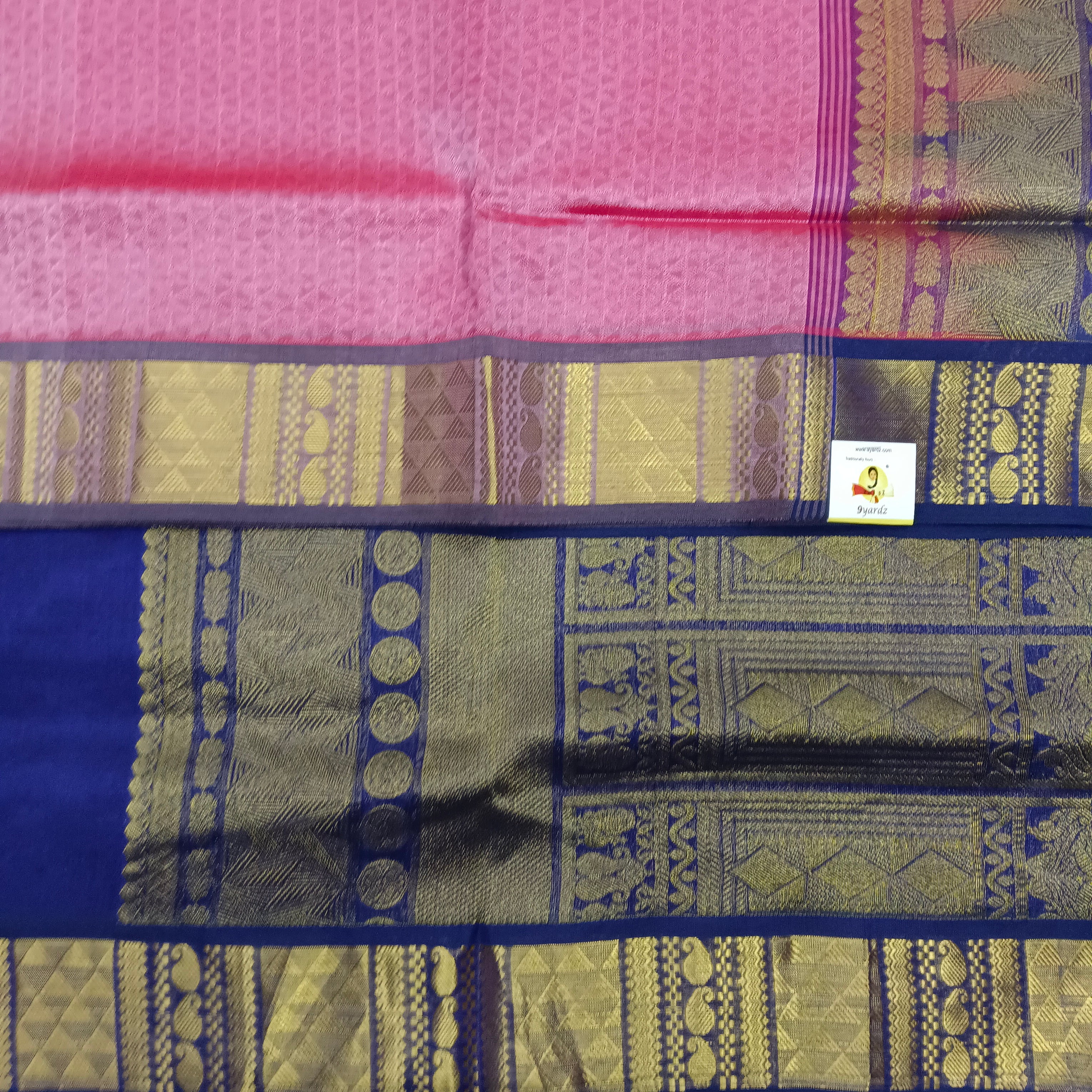 Rich Pallu Silk Cotton 6yardz