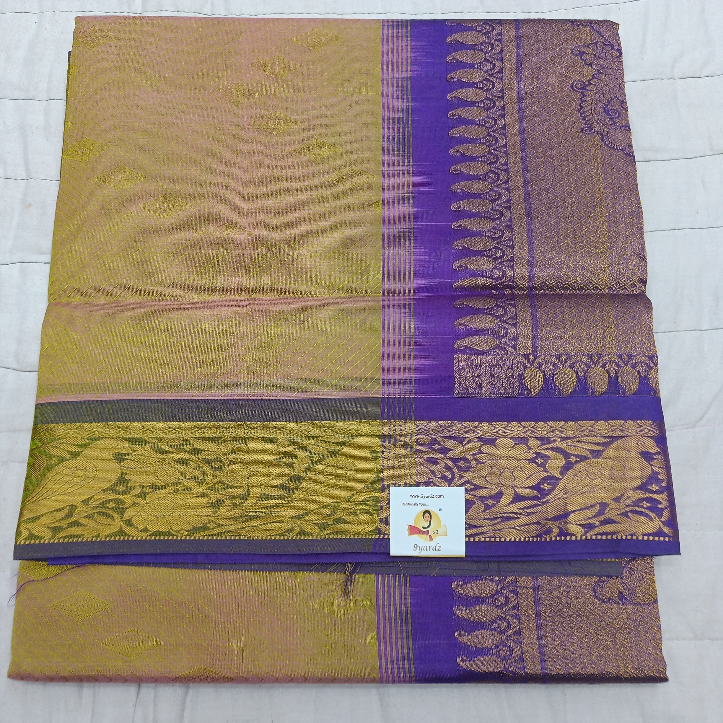 Rich Pallu Silk Cotton 6yardz