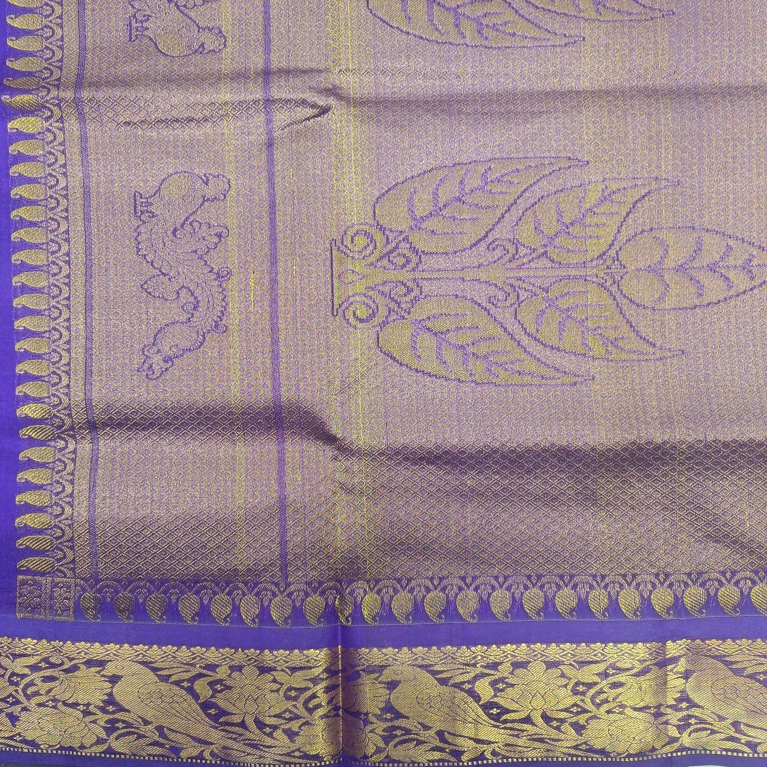 Rich Pallu Silk Cotton 6yardz