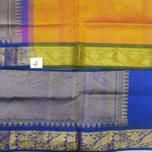 Load image into Gallery viewer, Rich Pallu Silk Cotton 6yardz