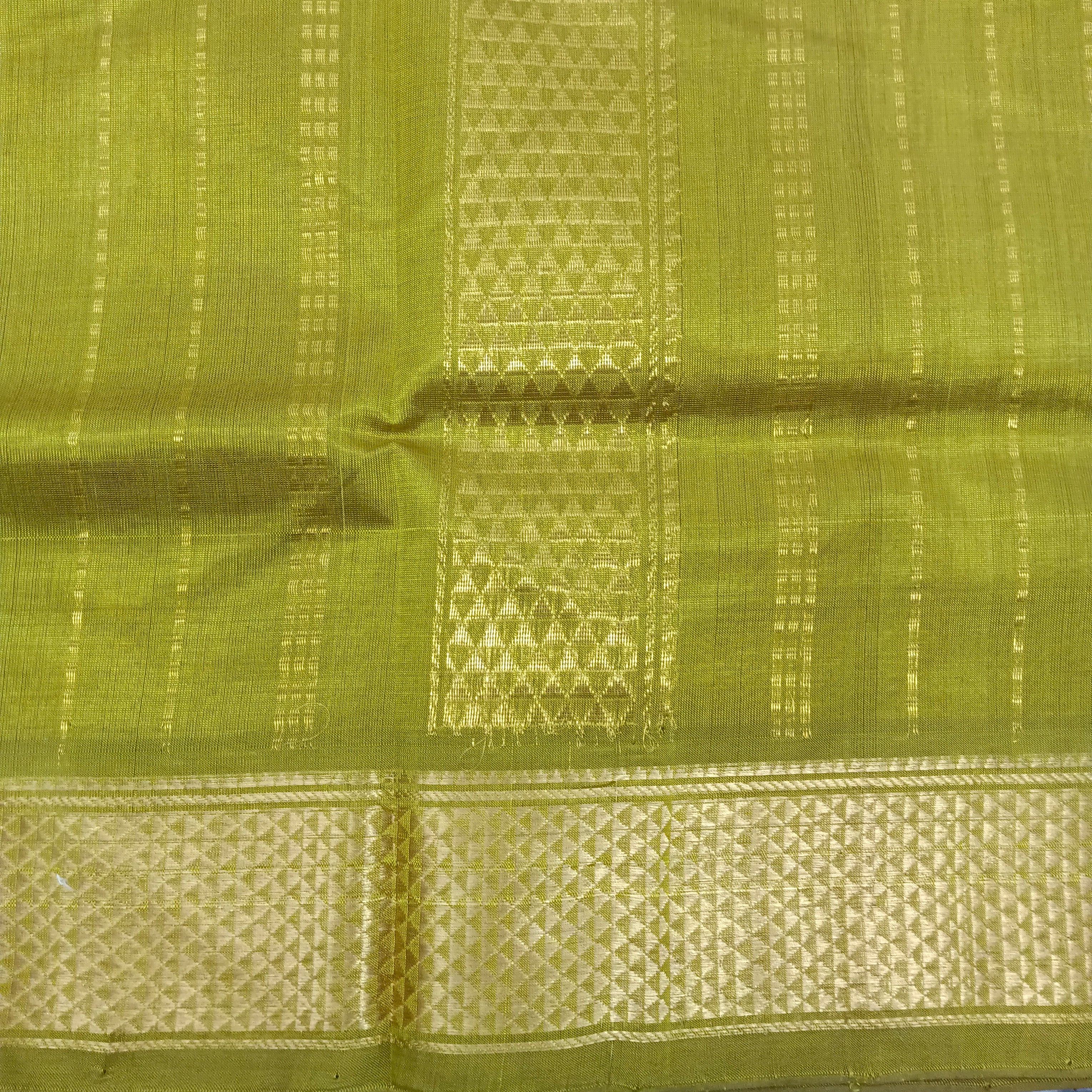 Pure silk cotton with butta
