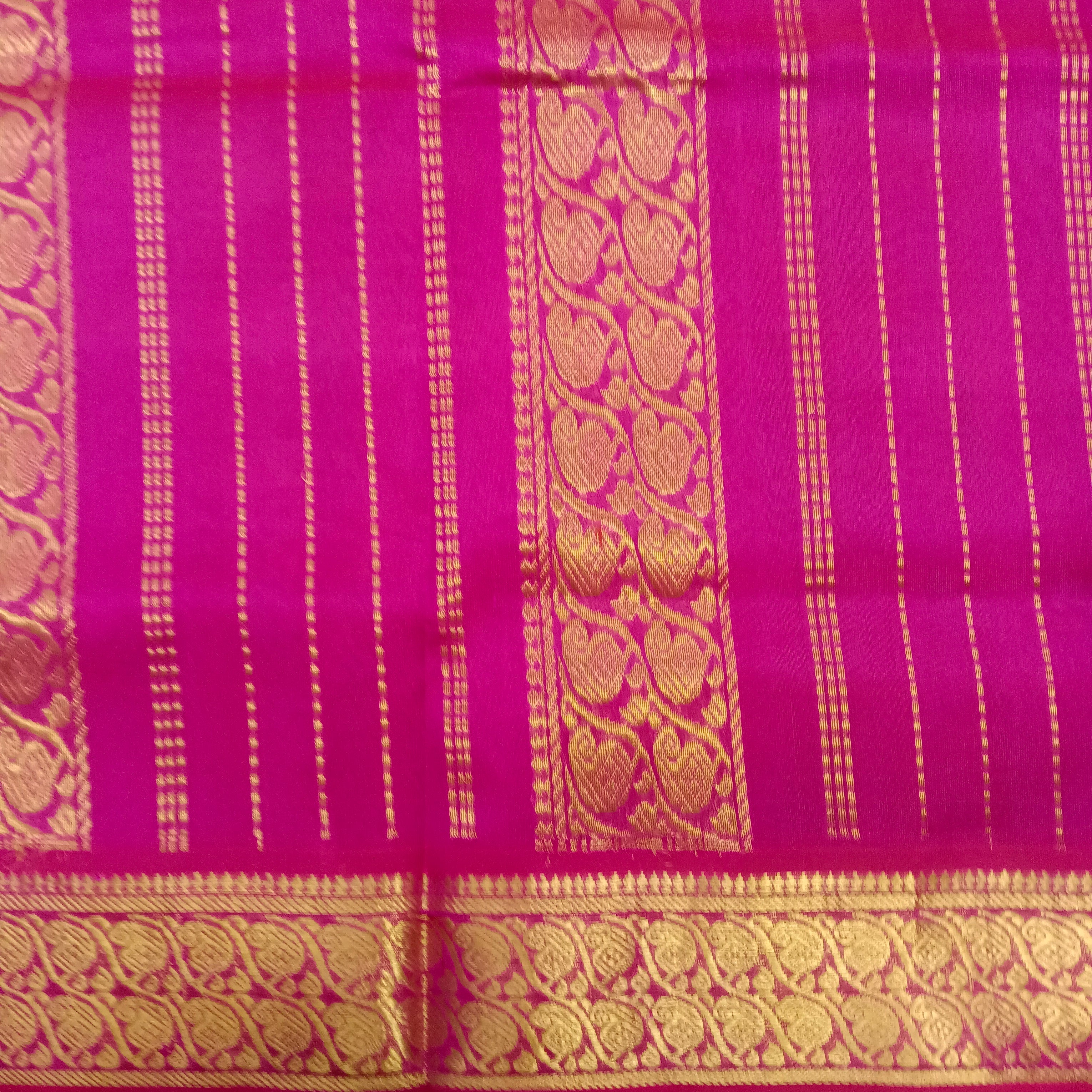 Pure silk cotton with butta