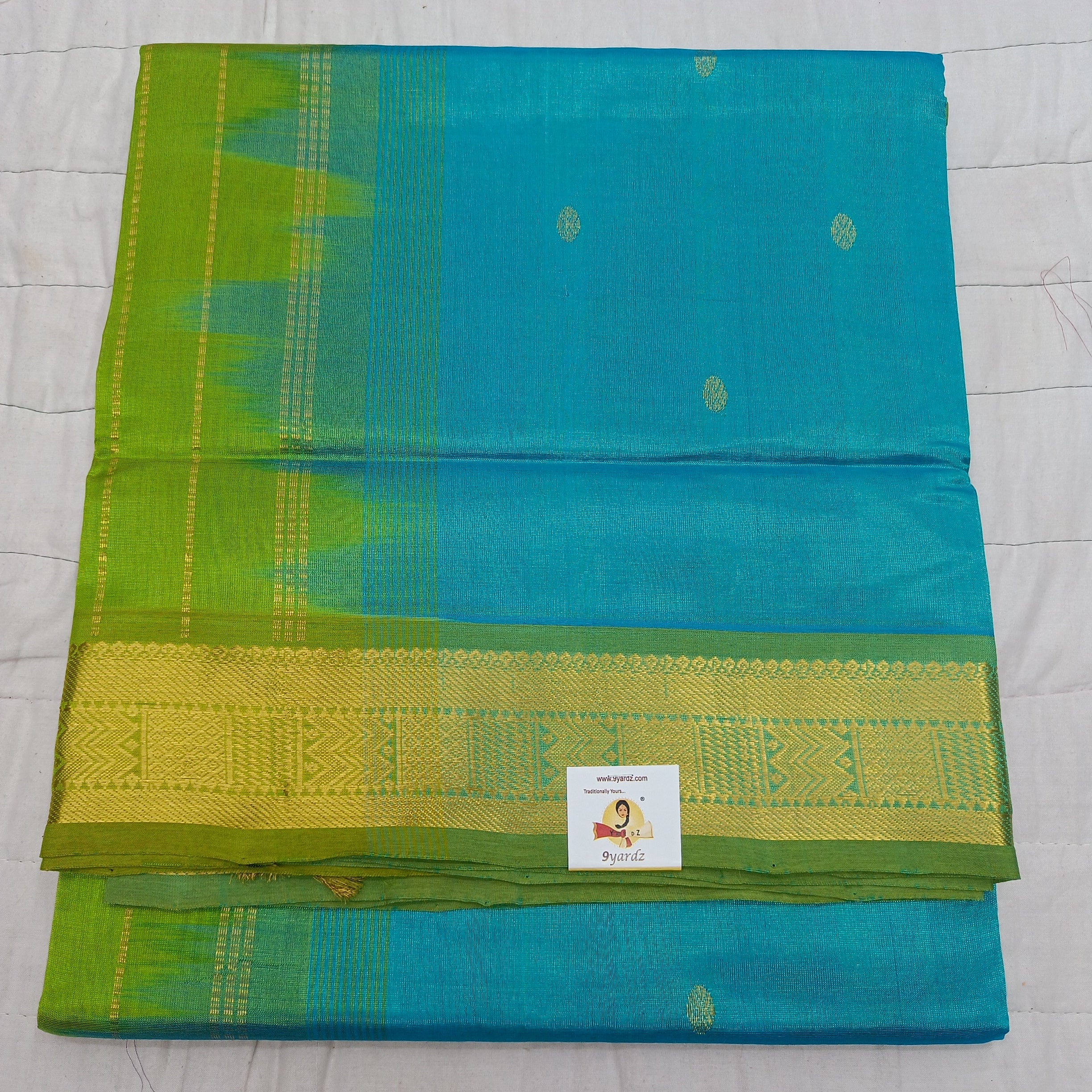 Pure silk cotton with butta