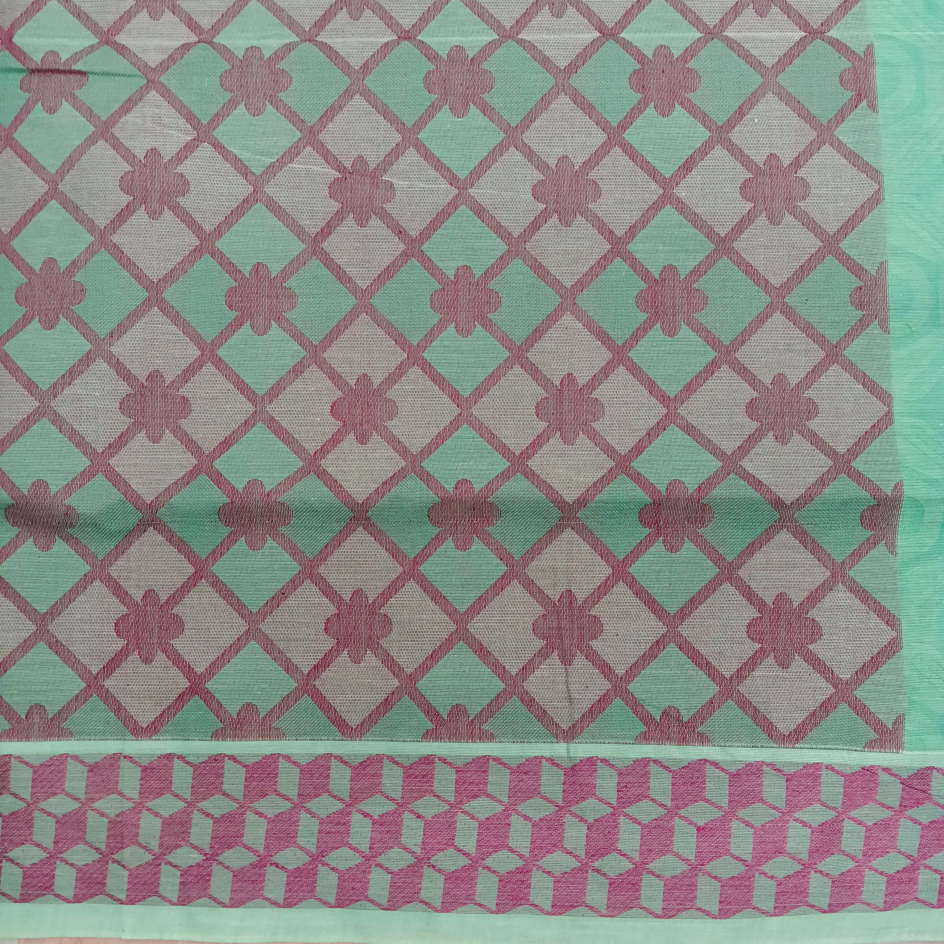 Rich Cotton Embossed sarees