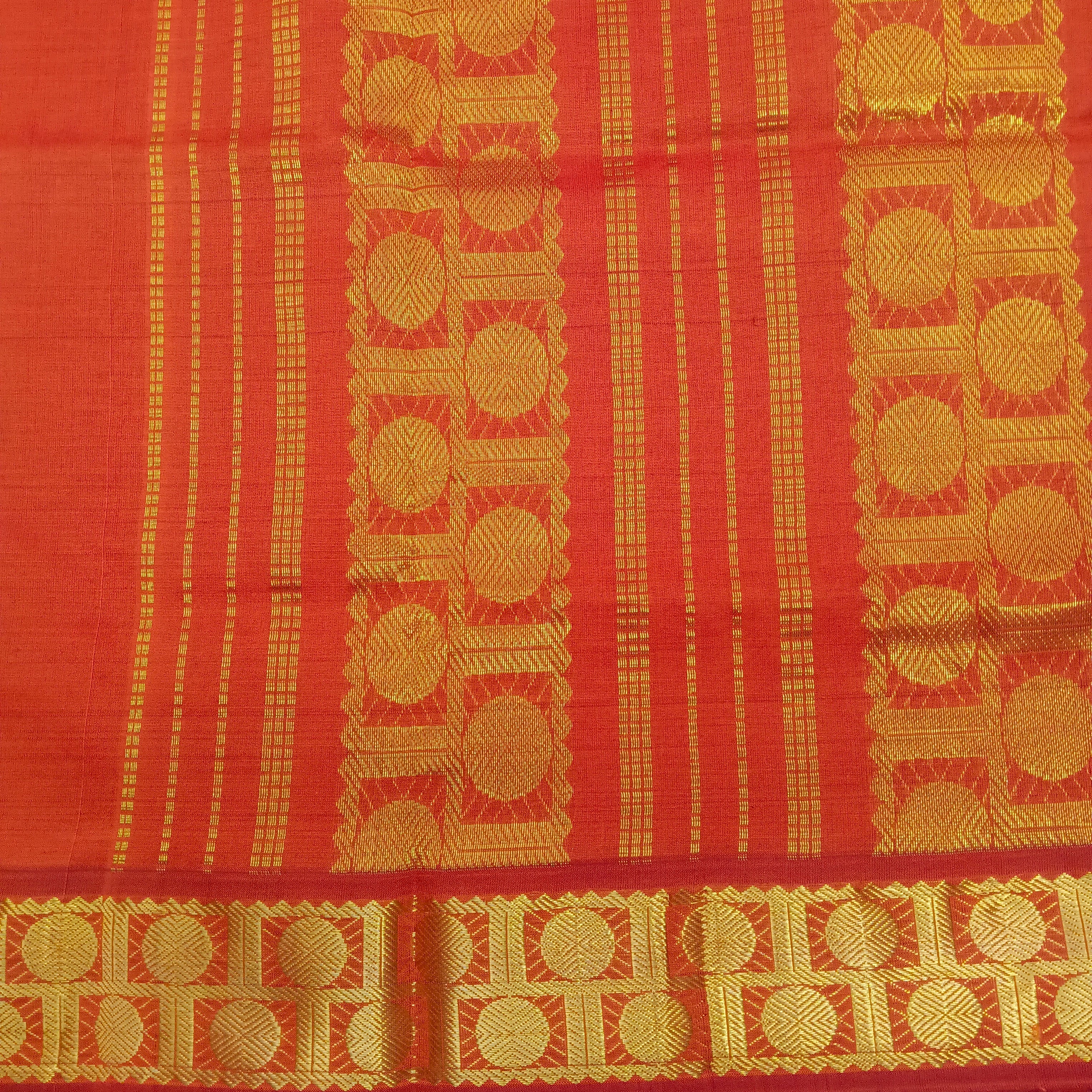 Semi silk cotton 6Yards