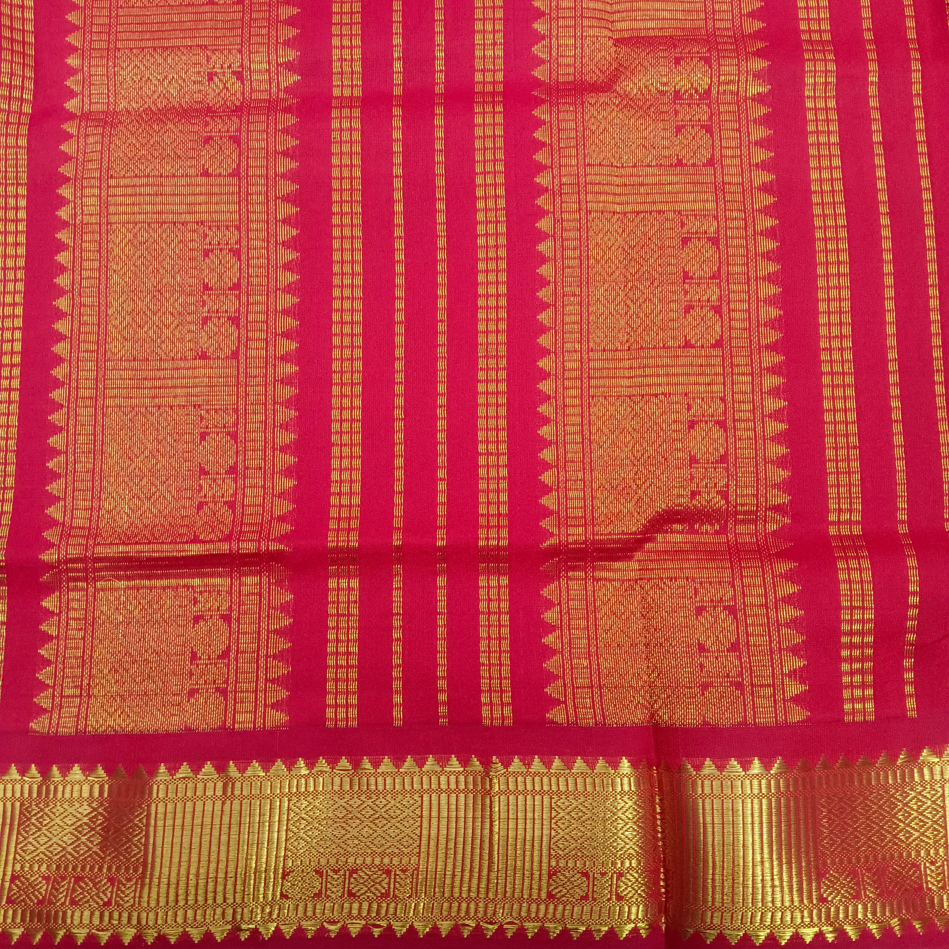 Semi silk cotton 6Yards