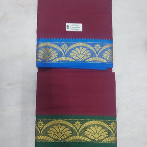 Nagari Cotton Colour Dhothi 10*6