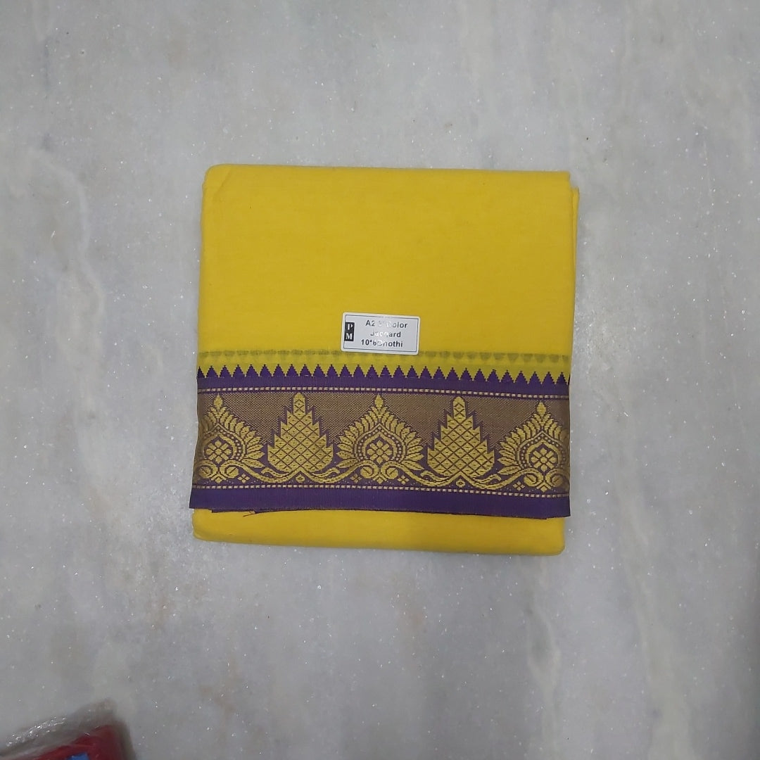 Nagari Cotton Colour Dhothi 10*6