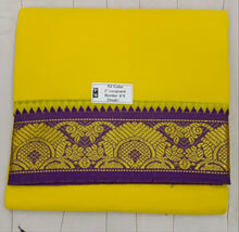 Load image into Gallery viewer, Cotton Colour  Dhothi 9*5