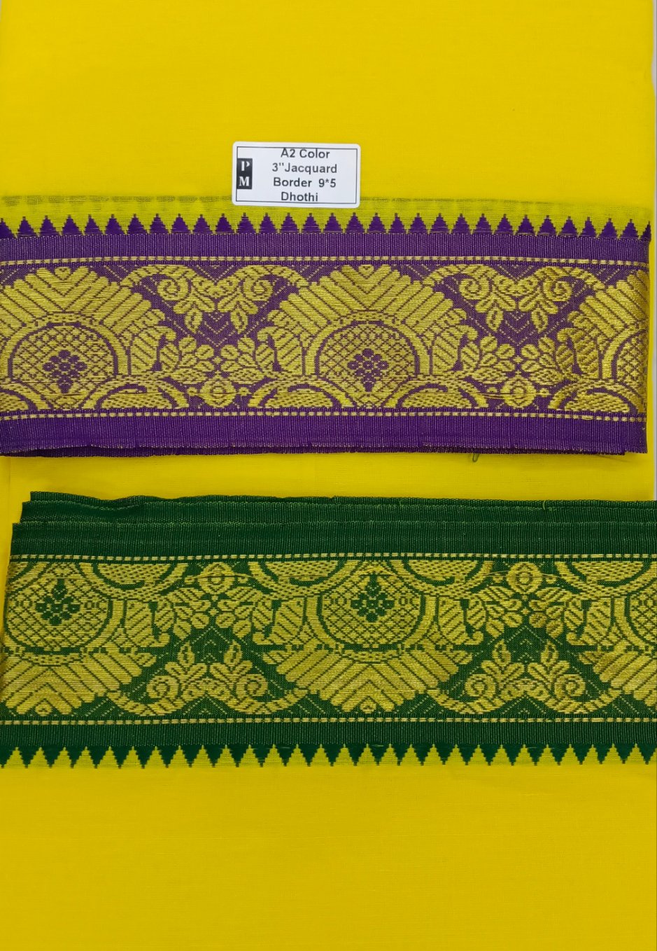 Cotton Colour  Dhothi 9*5