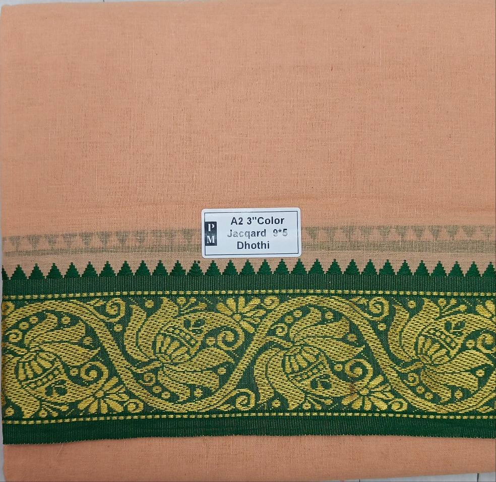 Cotton Colour  Dhothi 9*5