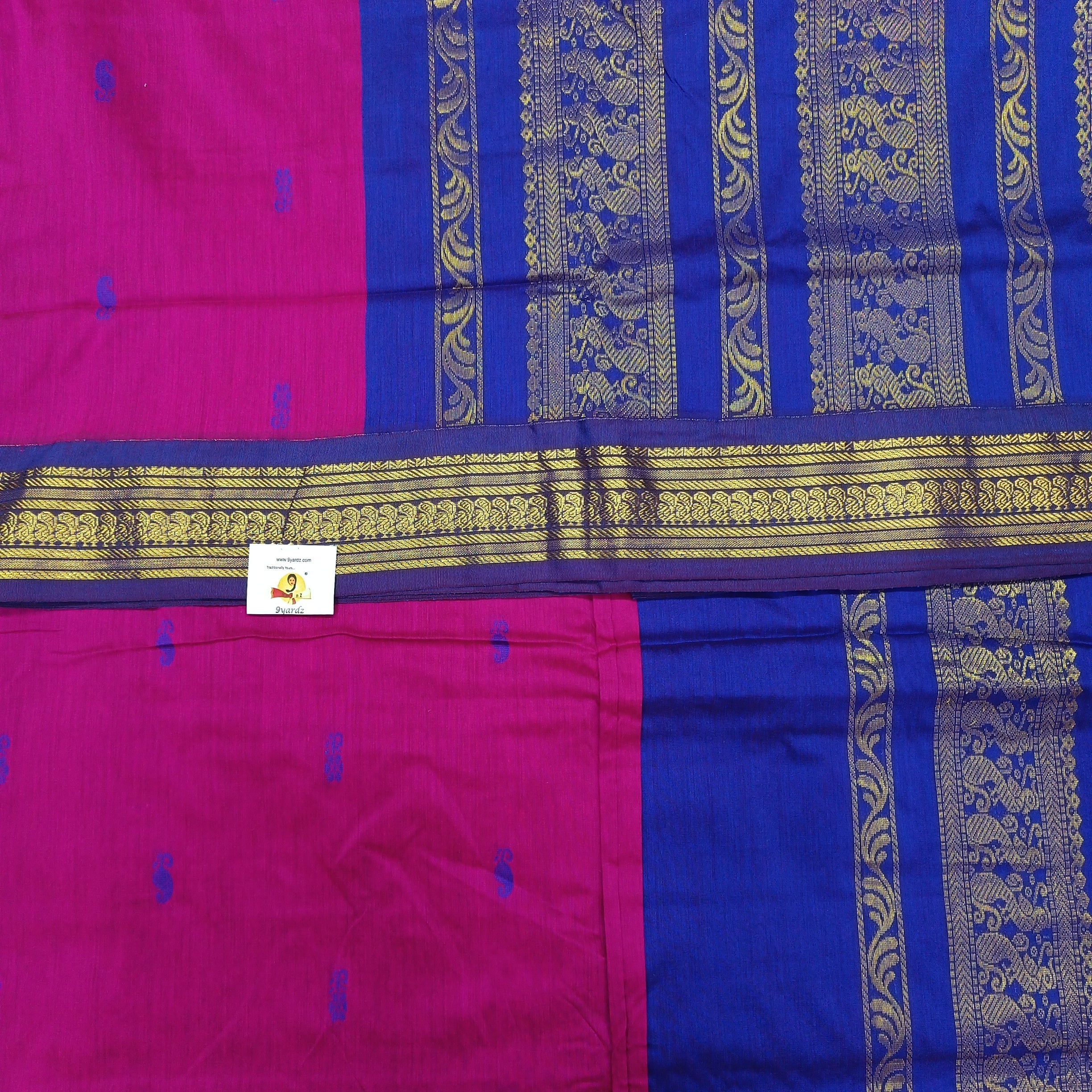 Kalyani Cotton Butta  9.5yards