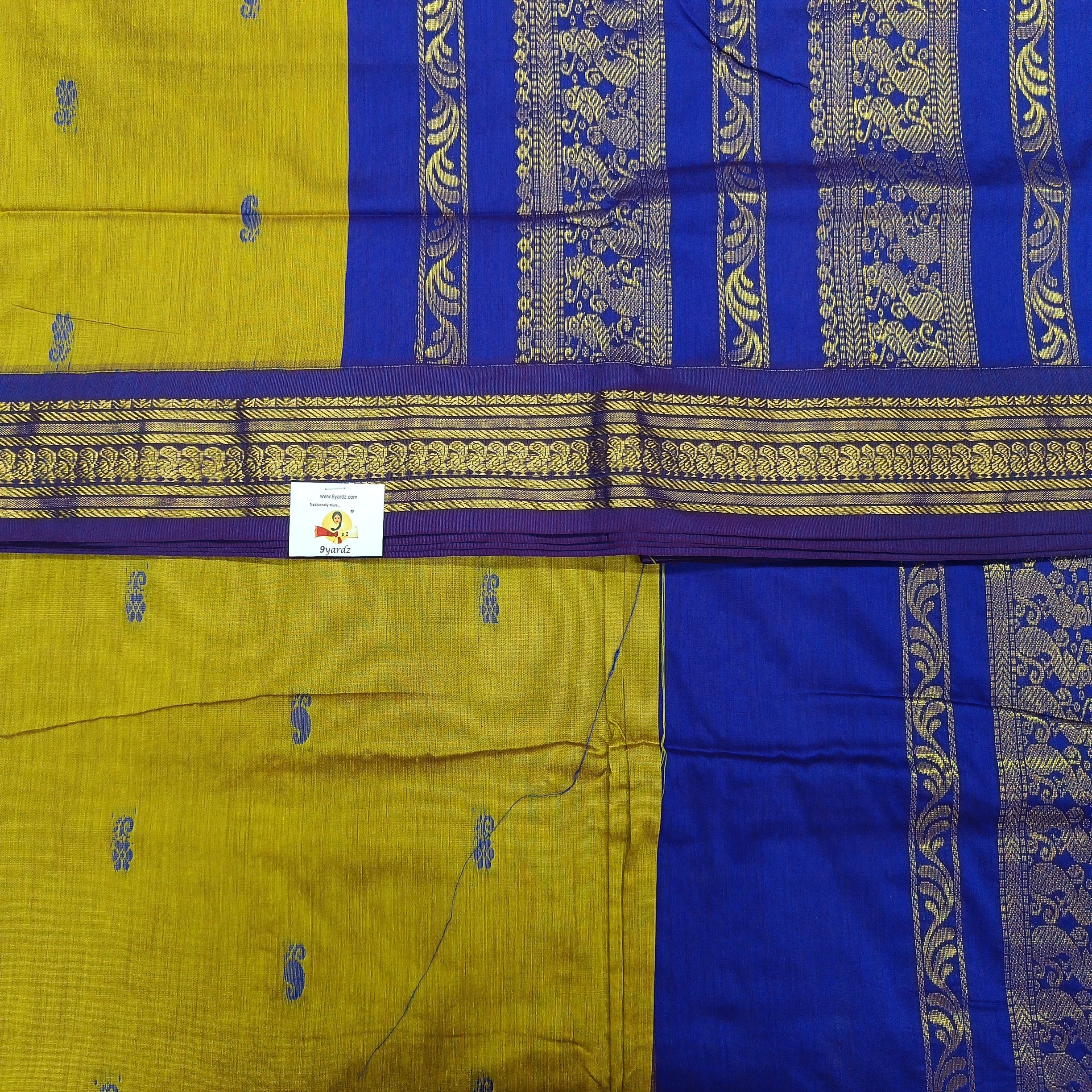 Kalyani Cotton Butta  9.5yards