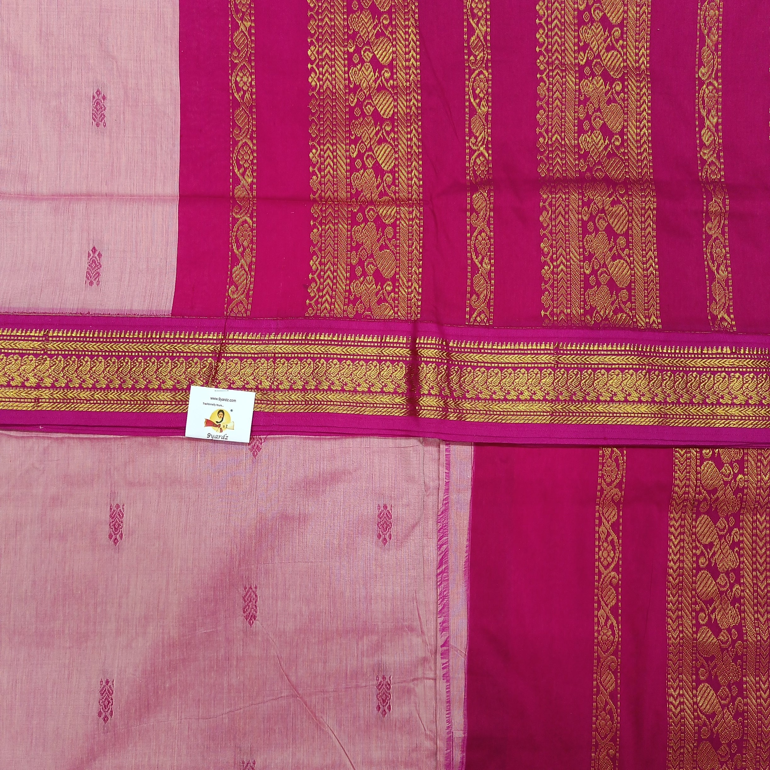 Kalyani Cotton Butta  9.5yards