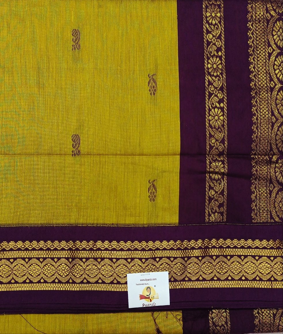 Kalyani Cotton Butta  9.5yards