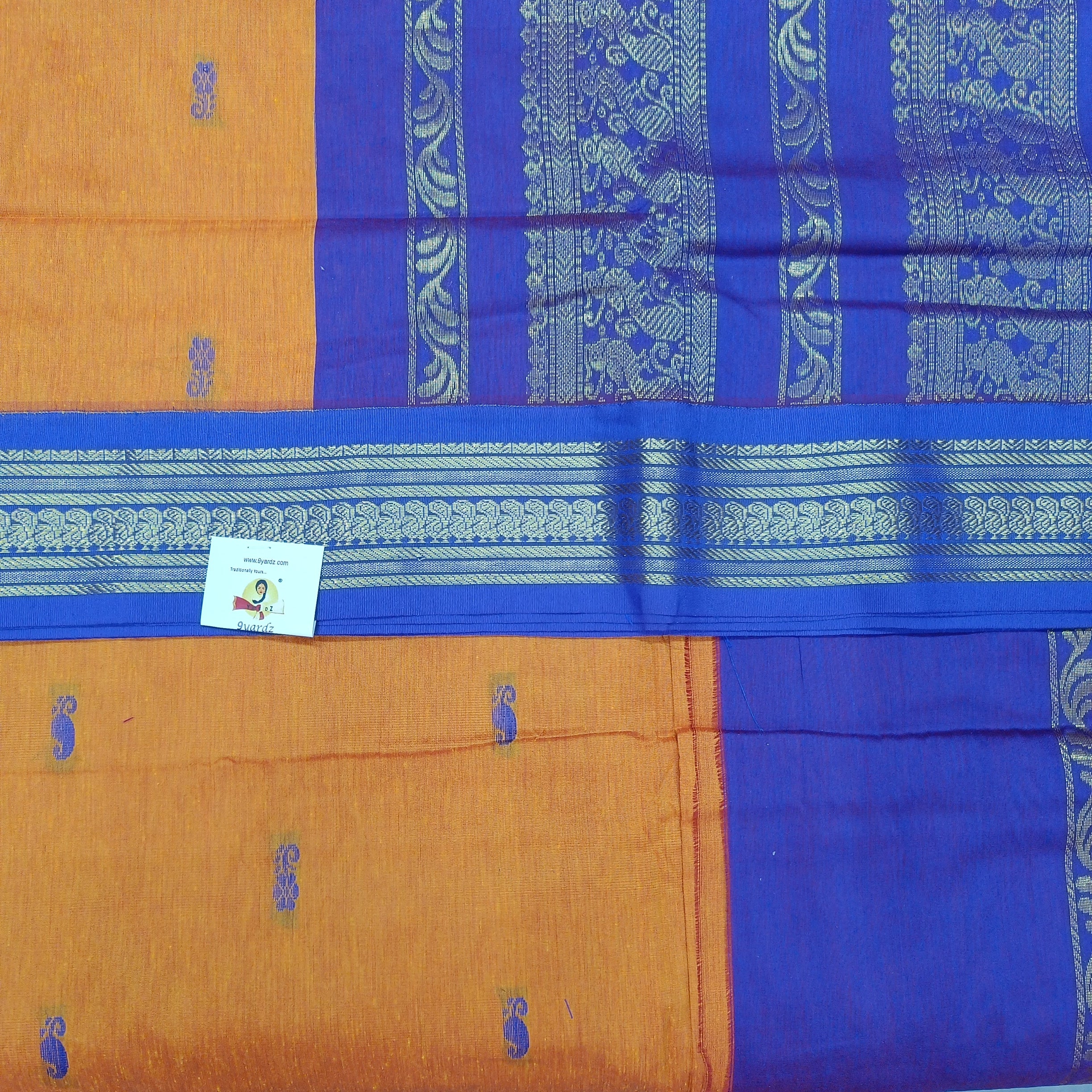 Kalyani Cotton Butta  9.5yards