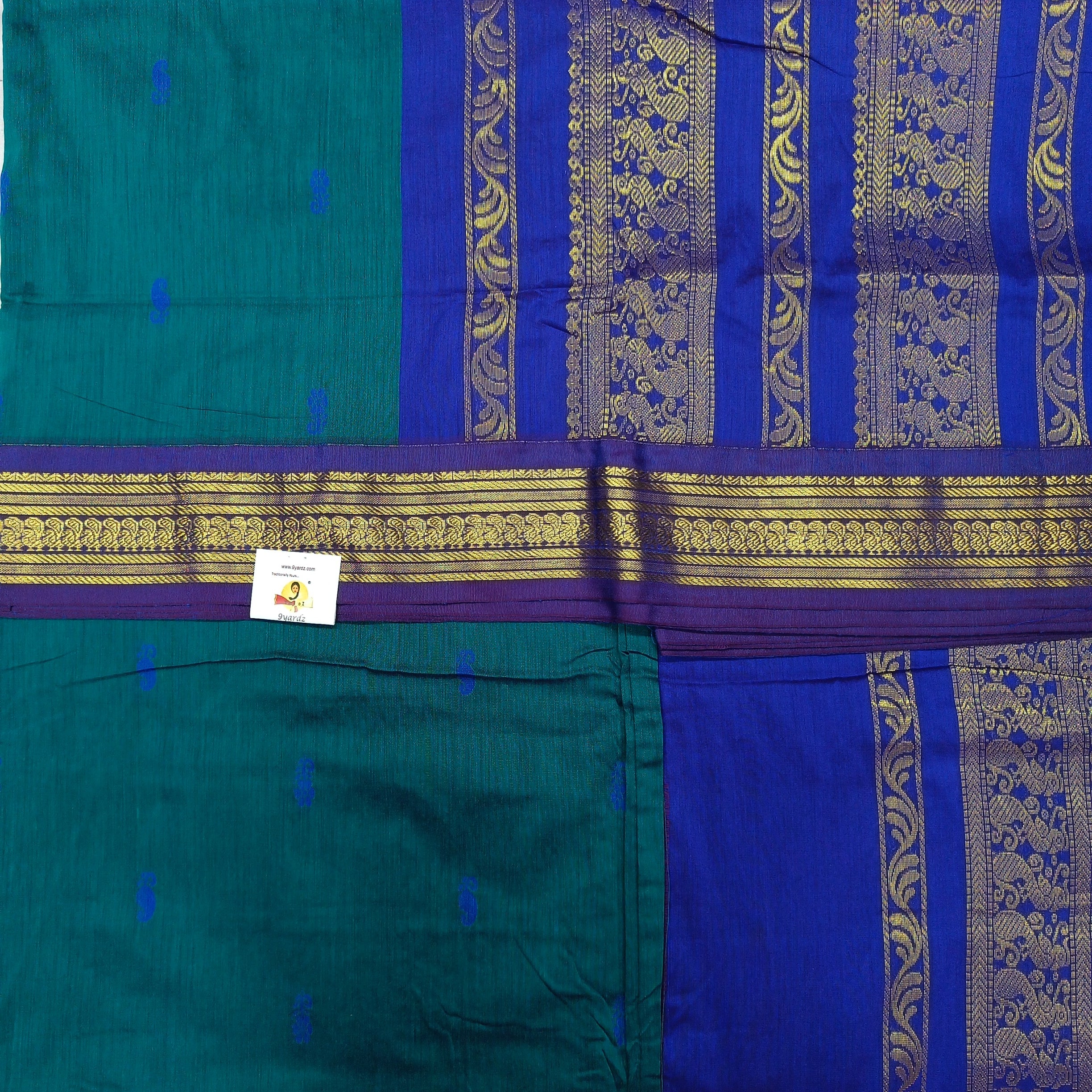 Kalyani Cotton Butta  9.5yards